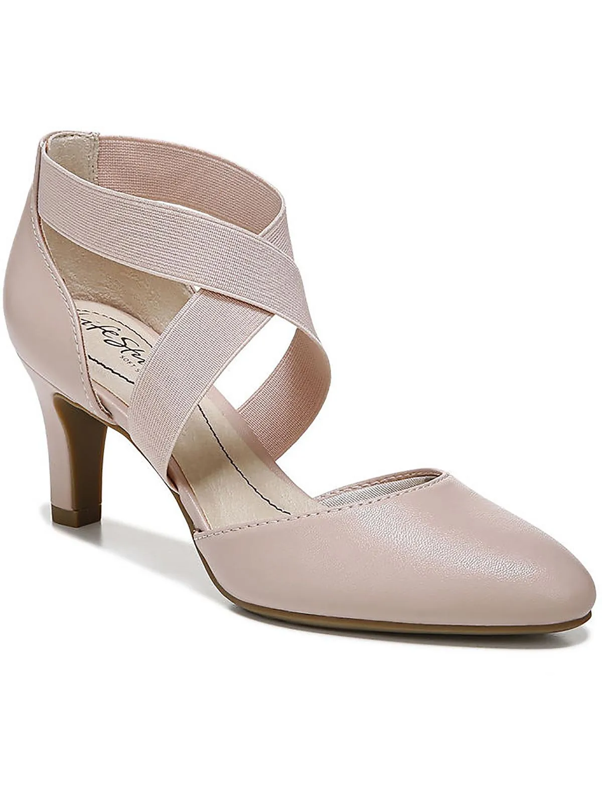 Gallery Womens Comfort Insole Almond Toe Pumps