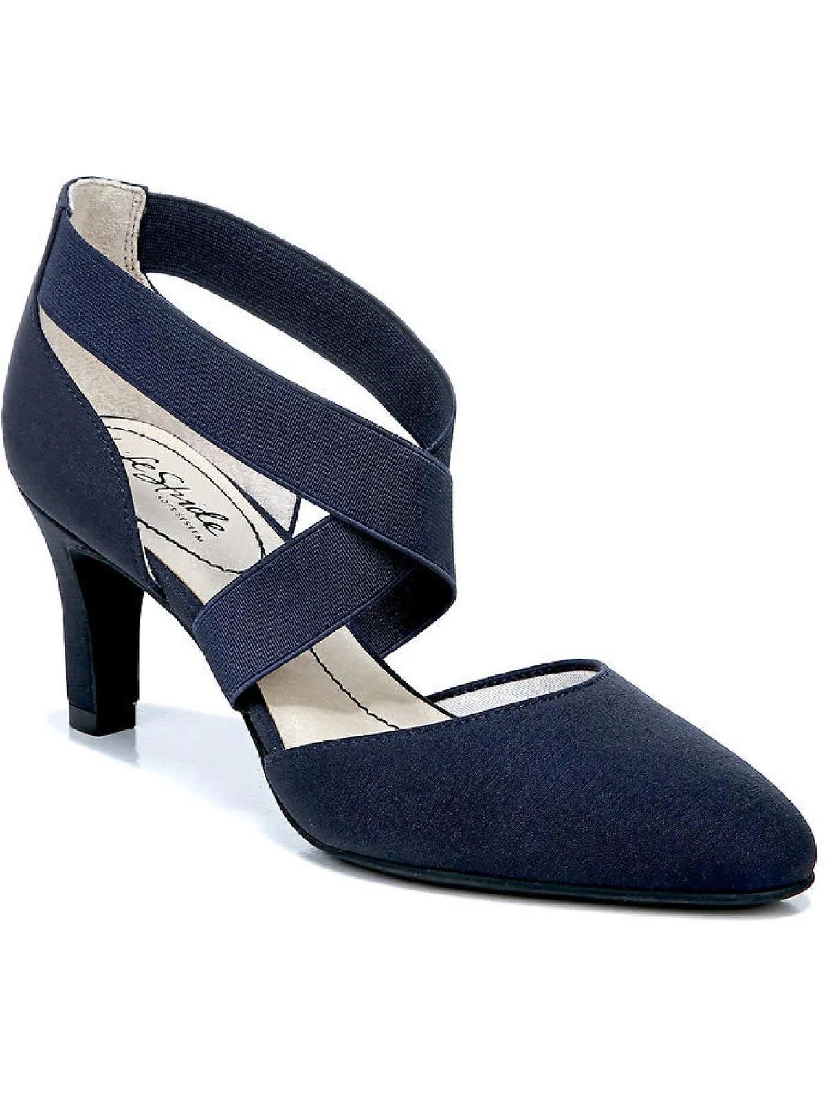 Gallery Womens Comfort Insole Almond Toe Pumps