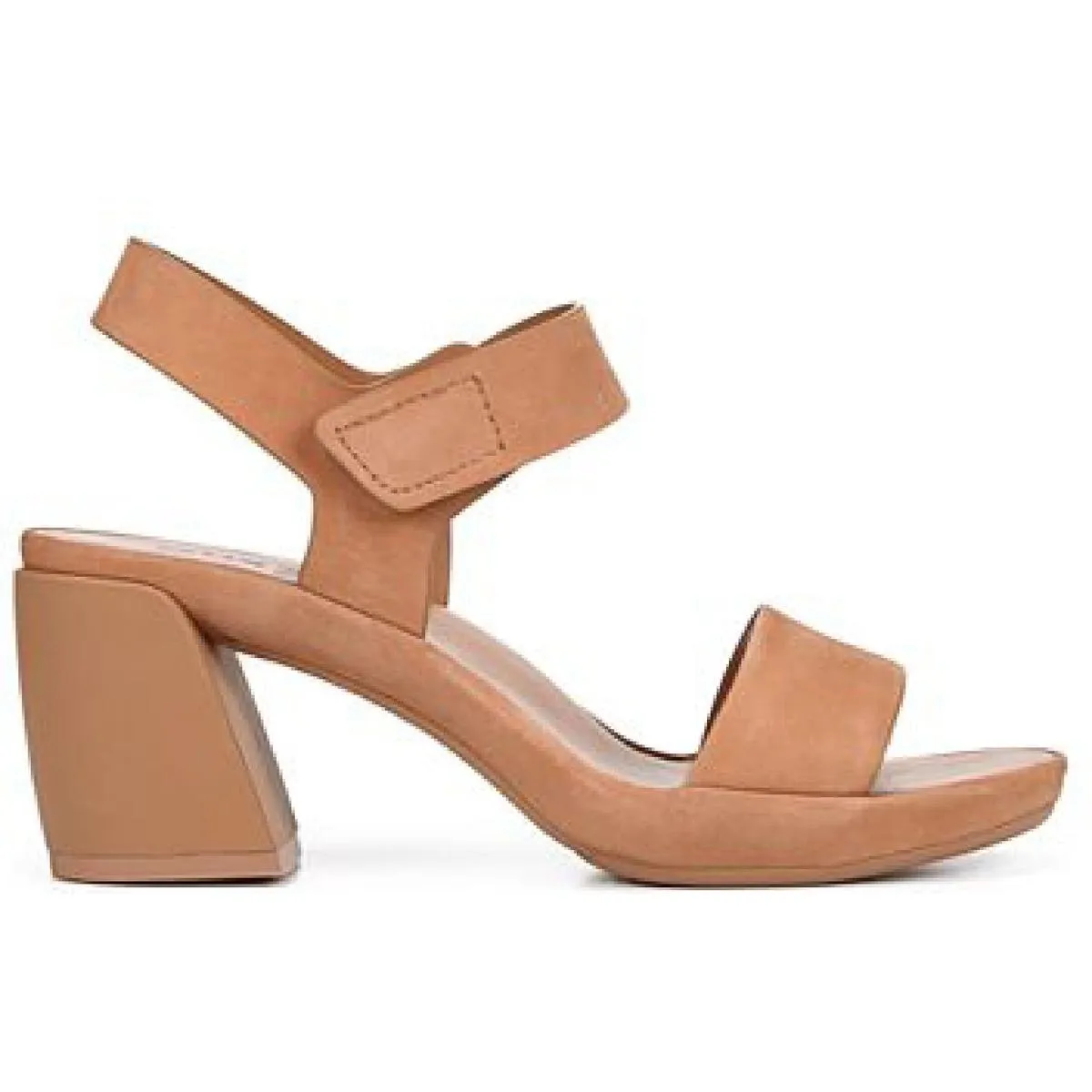 Genn-Rise Womens Suede Ankle Strap Heels