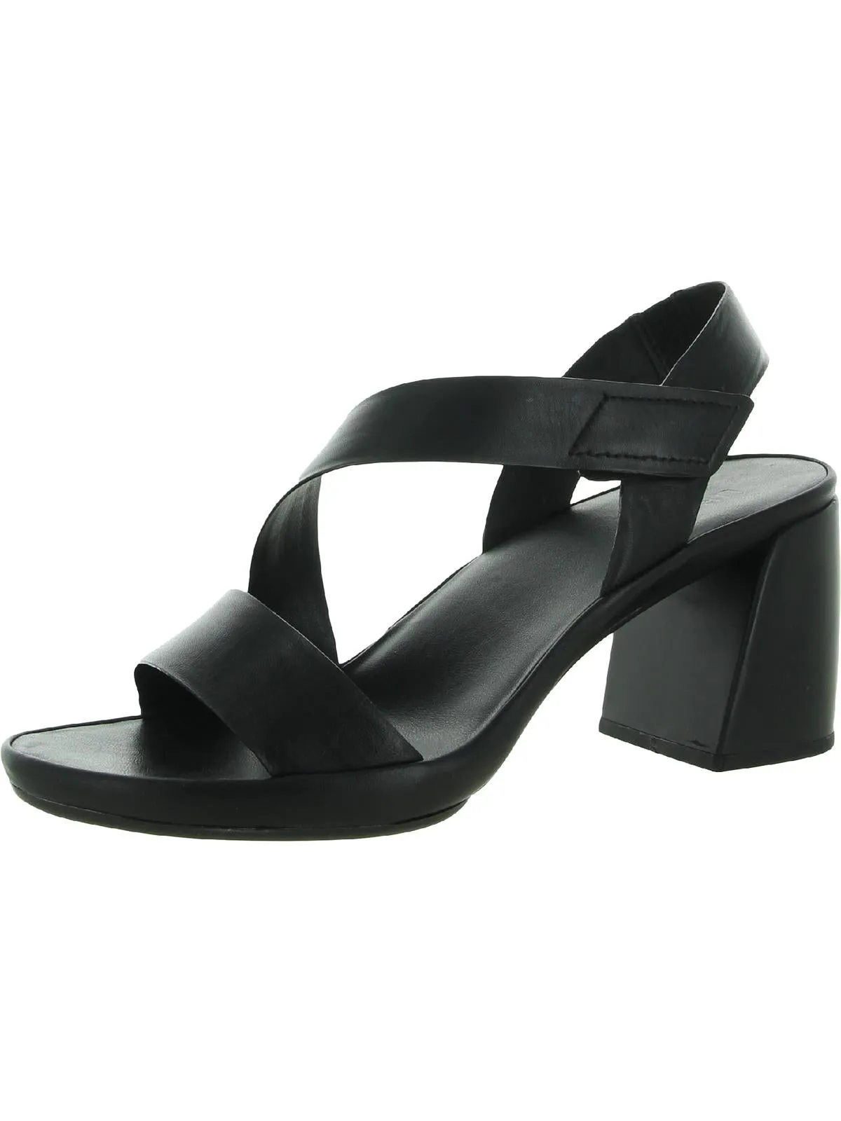 Genn-Skip Womens Leather Ankle Strap Heels