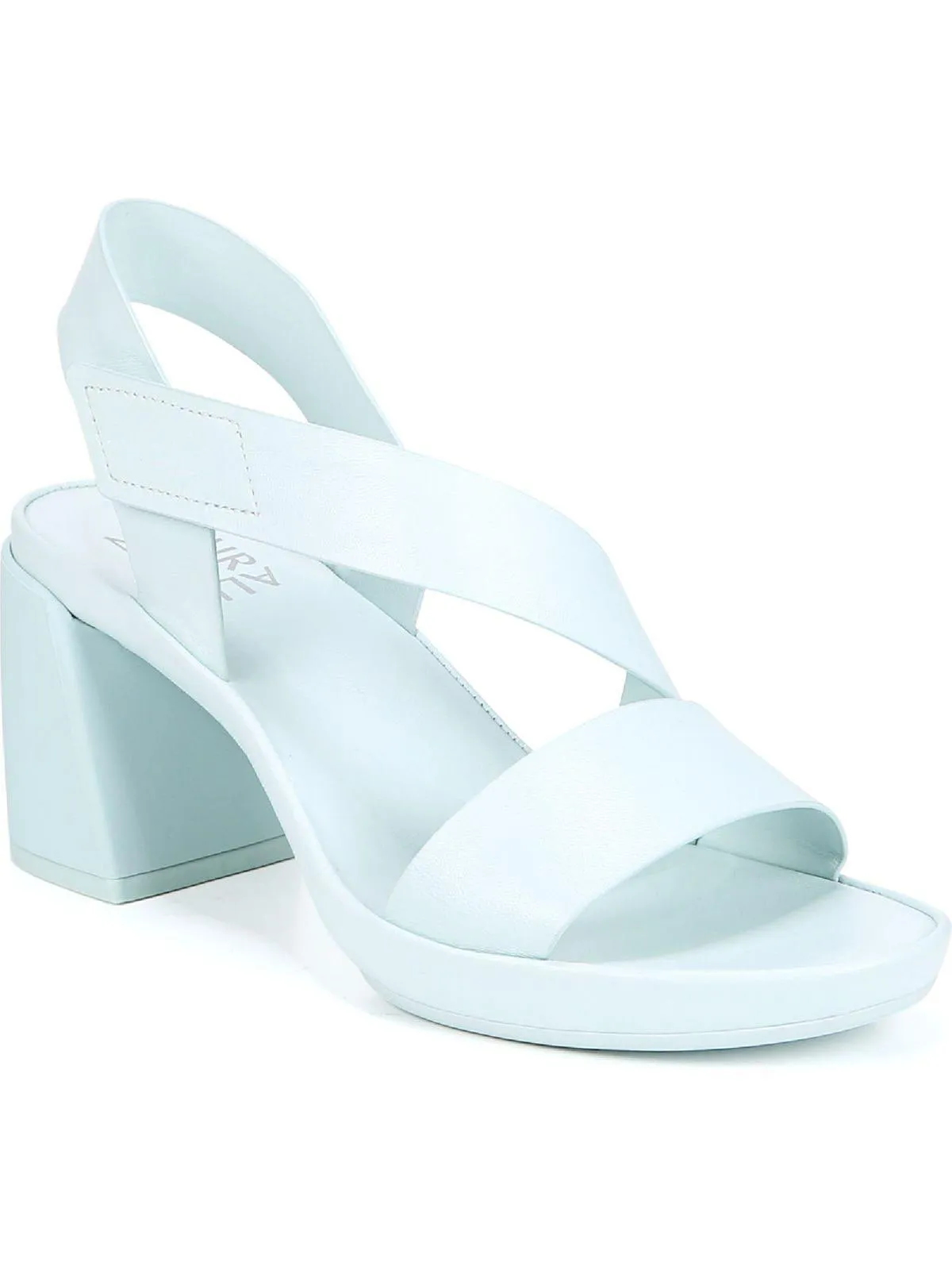 Genn-Skip Womens Leather Ankle Strap Heels