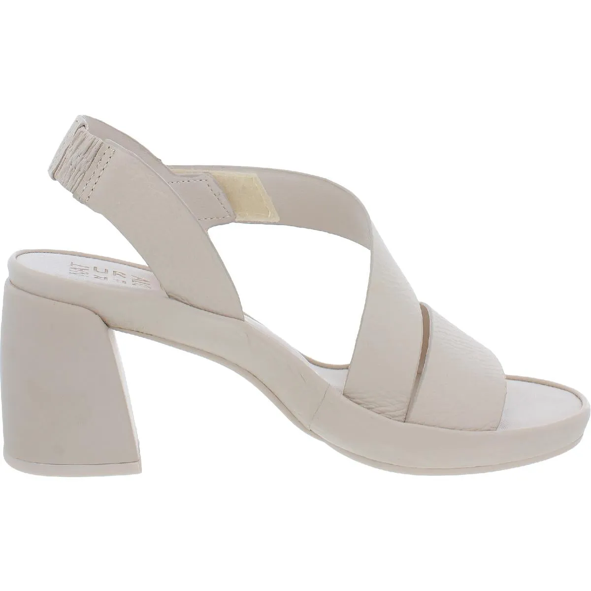 Genn-Skip Womens Leather Ankle Strap Heels