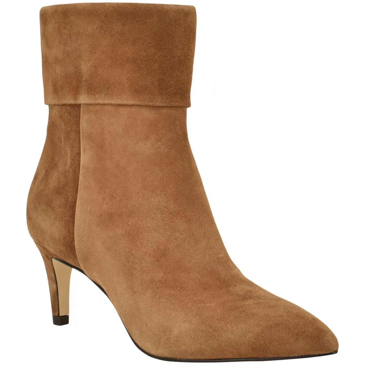 Genteel Womens Zipper Ankle Boots