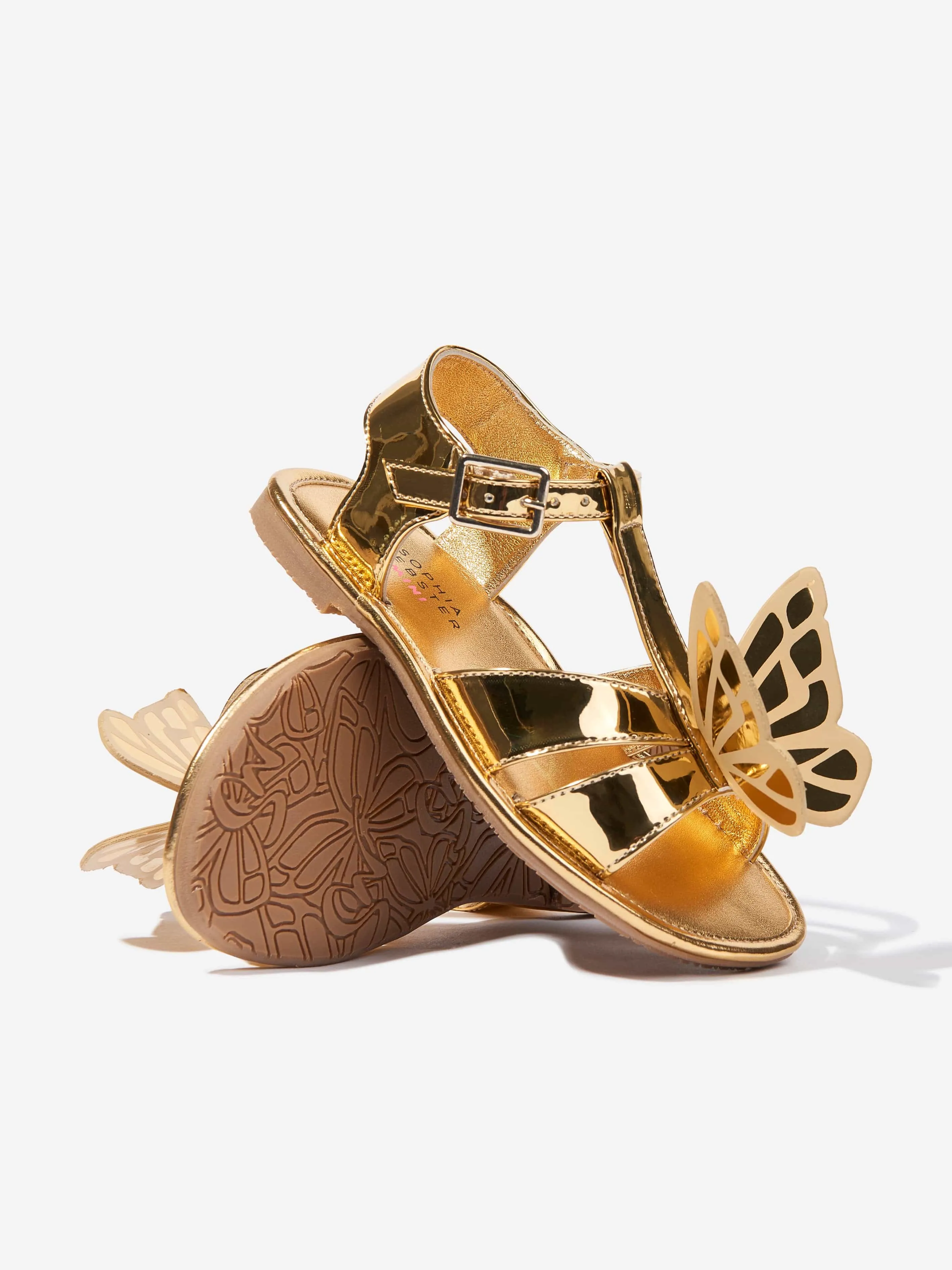 Girls Celeste Sandals in Gold