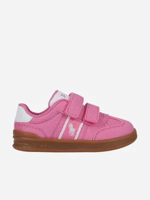 Girls Heritage Court III T-Toe EZ Trainers in Pink