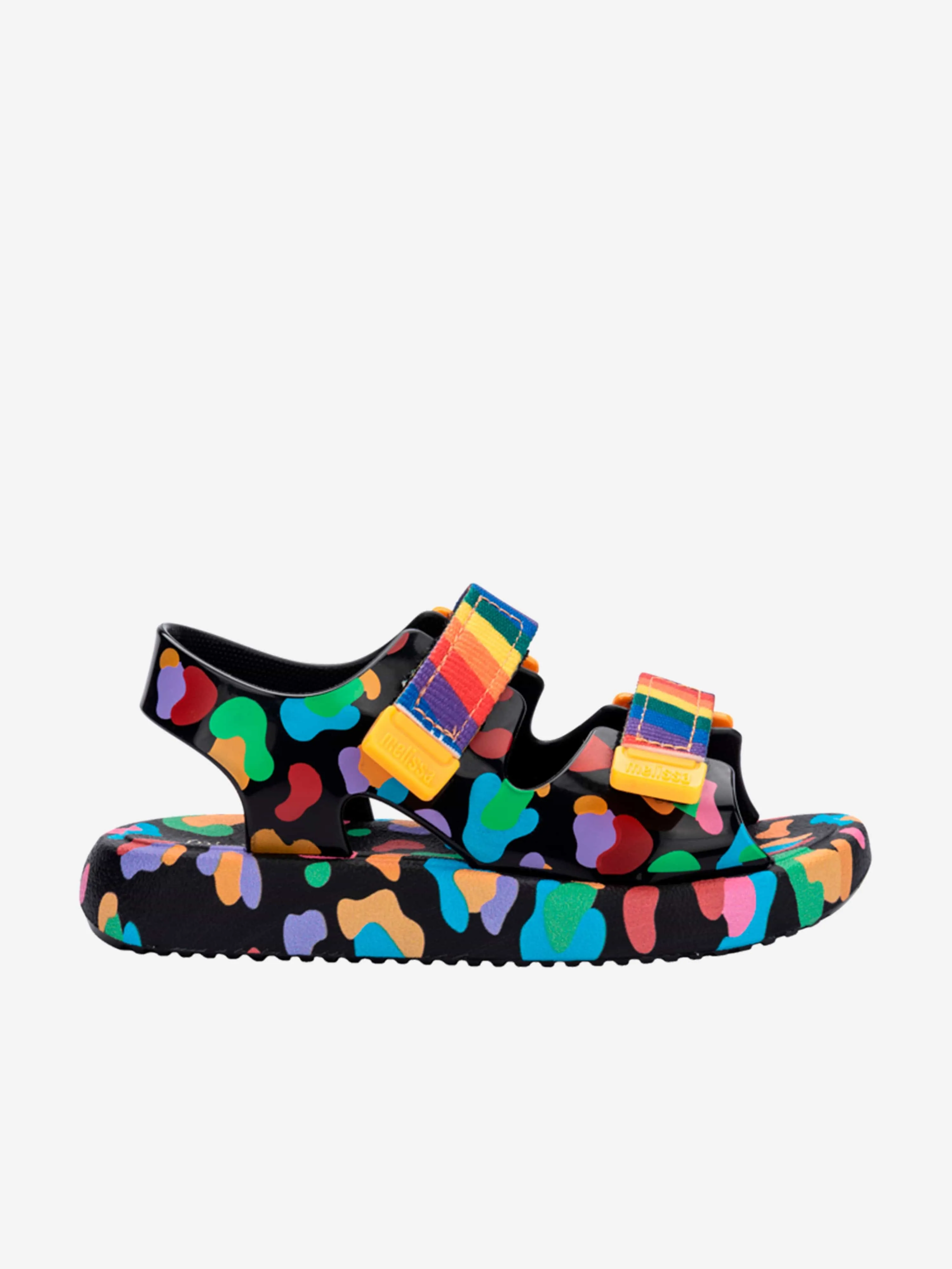Girls Mix Sandals in Black