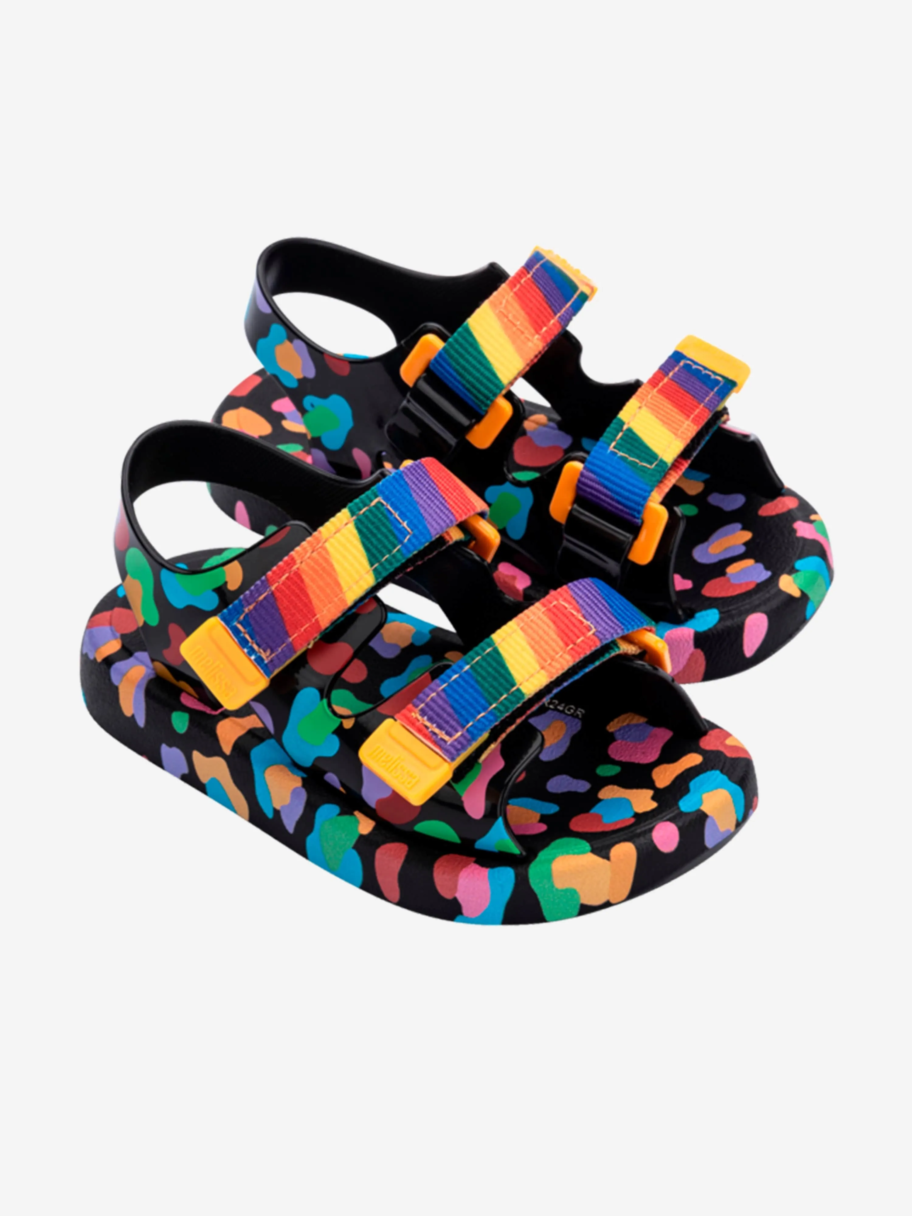 Girls Mix Sandals in Black