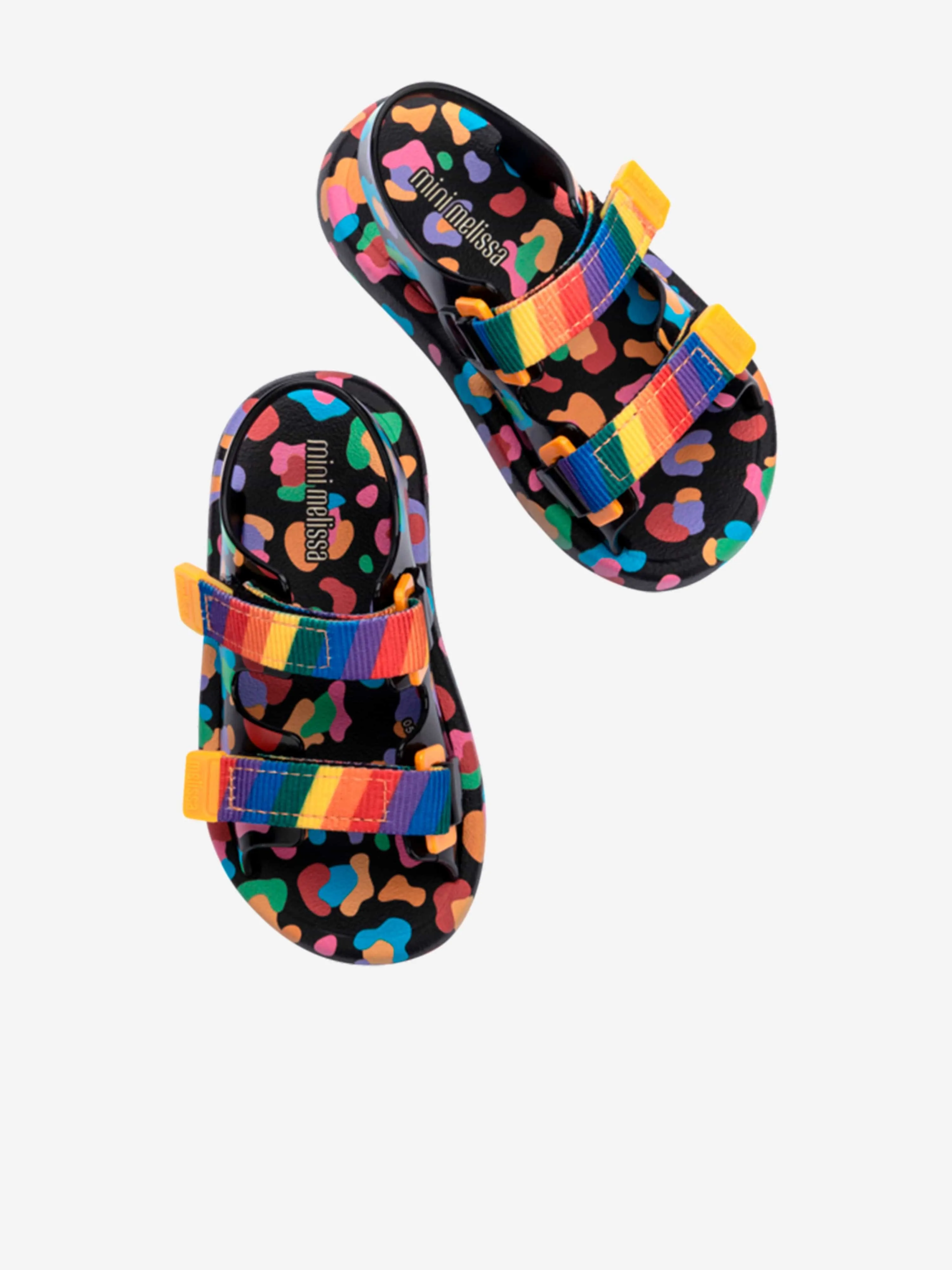 Girls Mix Sandals in Black