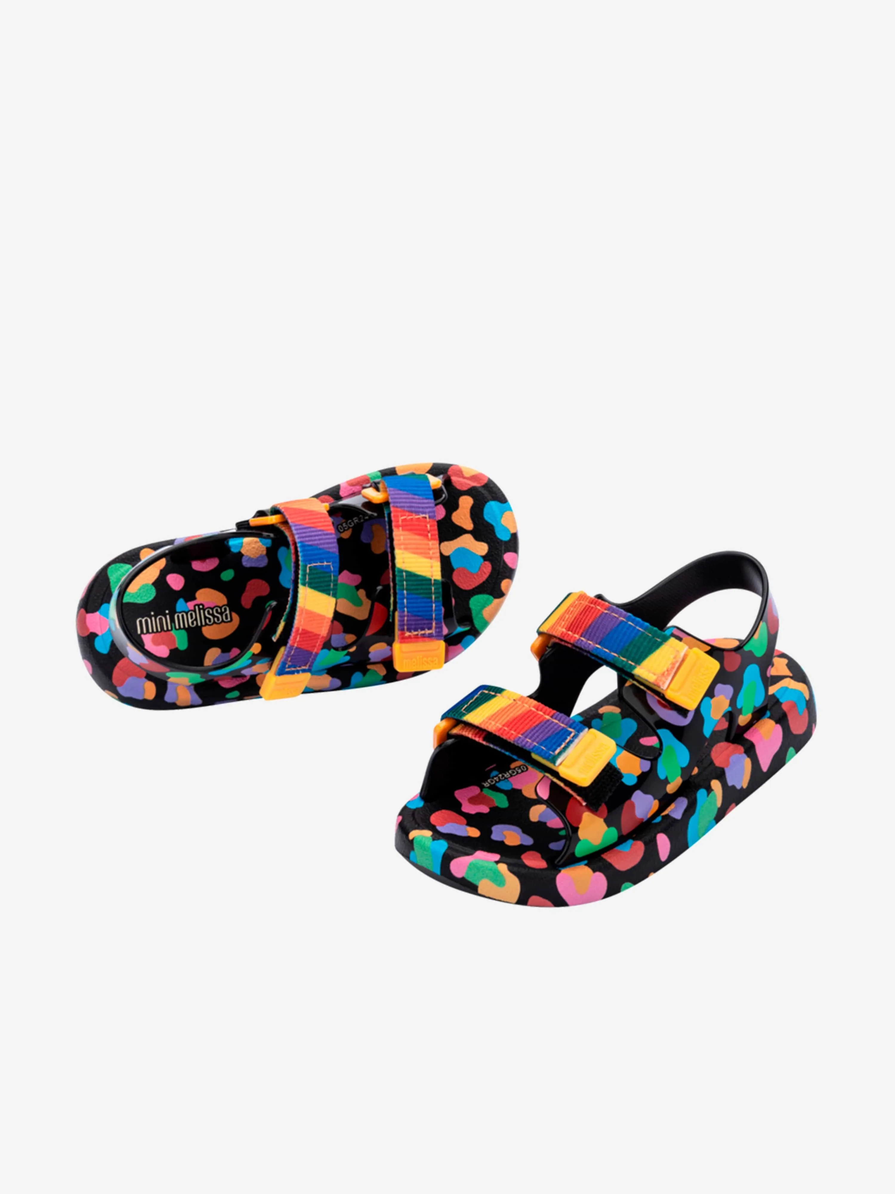 Girls Mix Sandals in Black