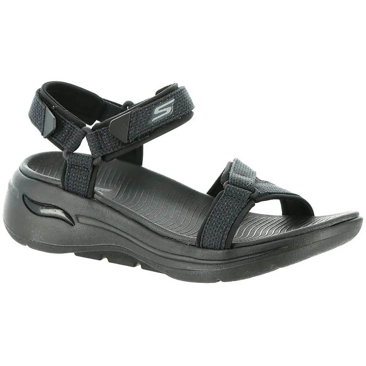 Go Walk Arch Fit - Cruise Around Womens Comfort Insole Man Made Sport Sandals