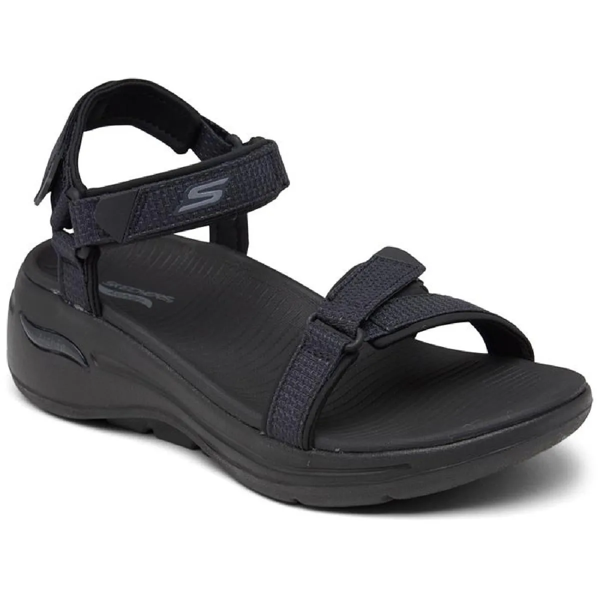 Go Walk Arch Fit - Cruise Around Womens Comfort Insole Man Made Sport Sandals