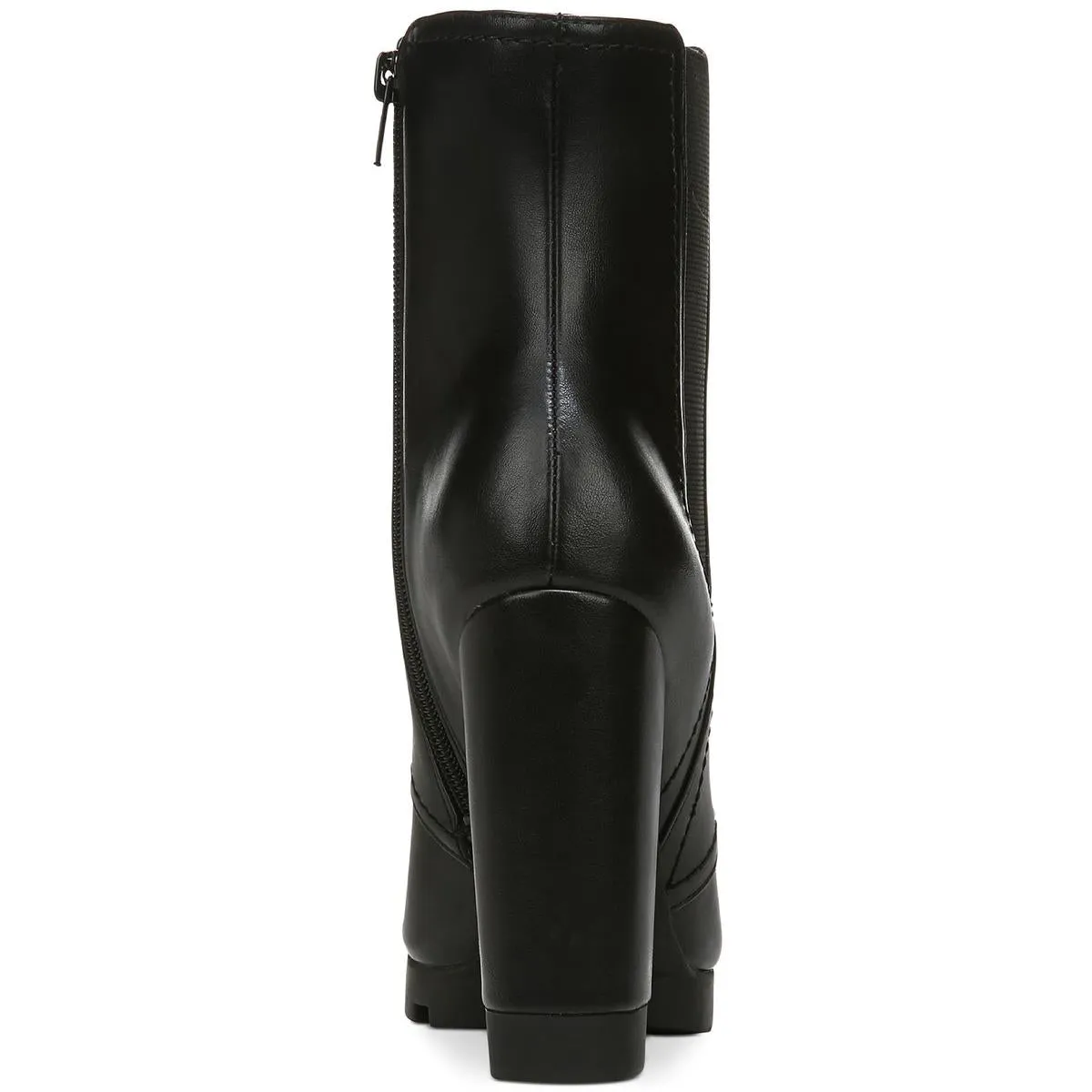 Graciie P Womens Faux Leather Ankle Ankle Boots