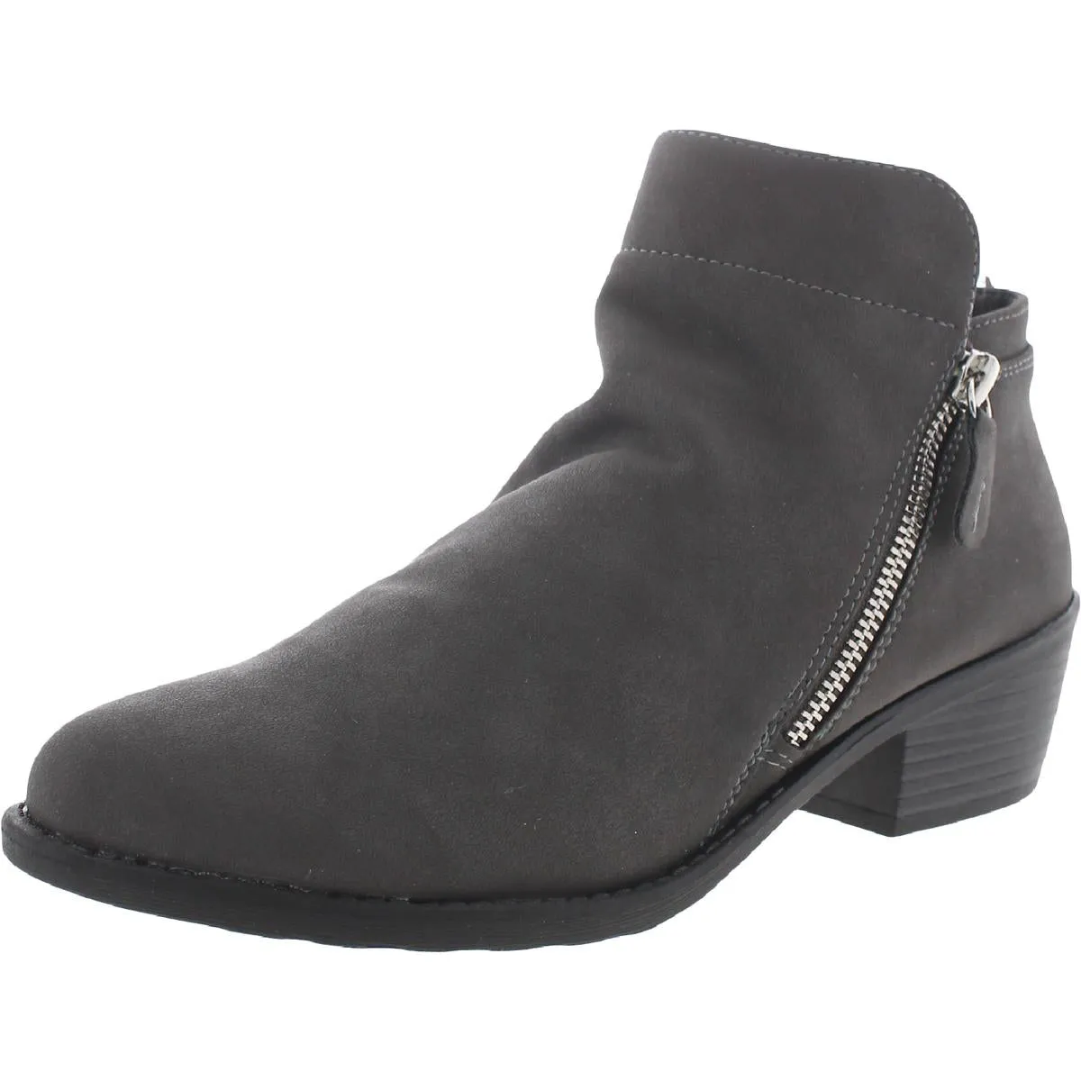 Gusto Womens Heel Almond toe Ankle Boots