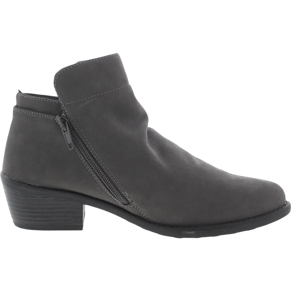 Gusto Womens Heel Almond toe Ankle Boots