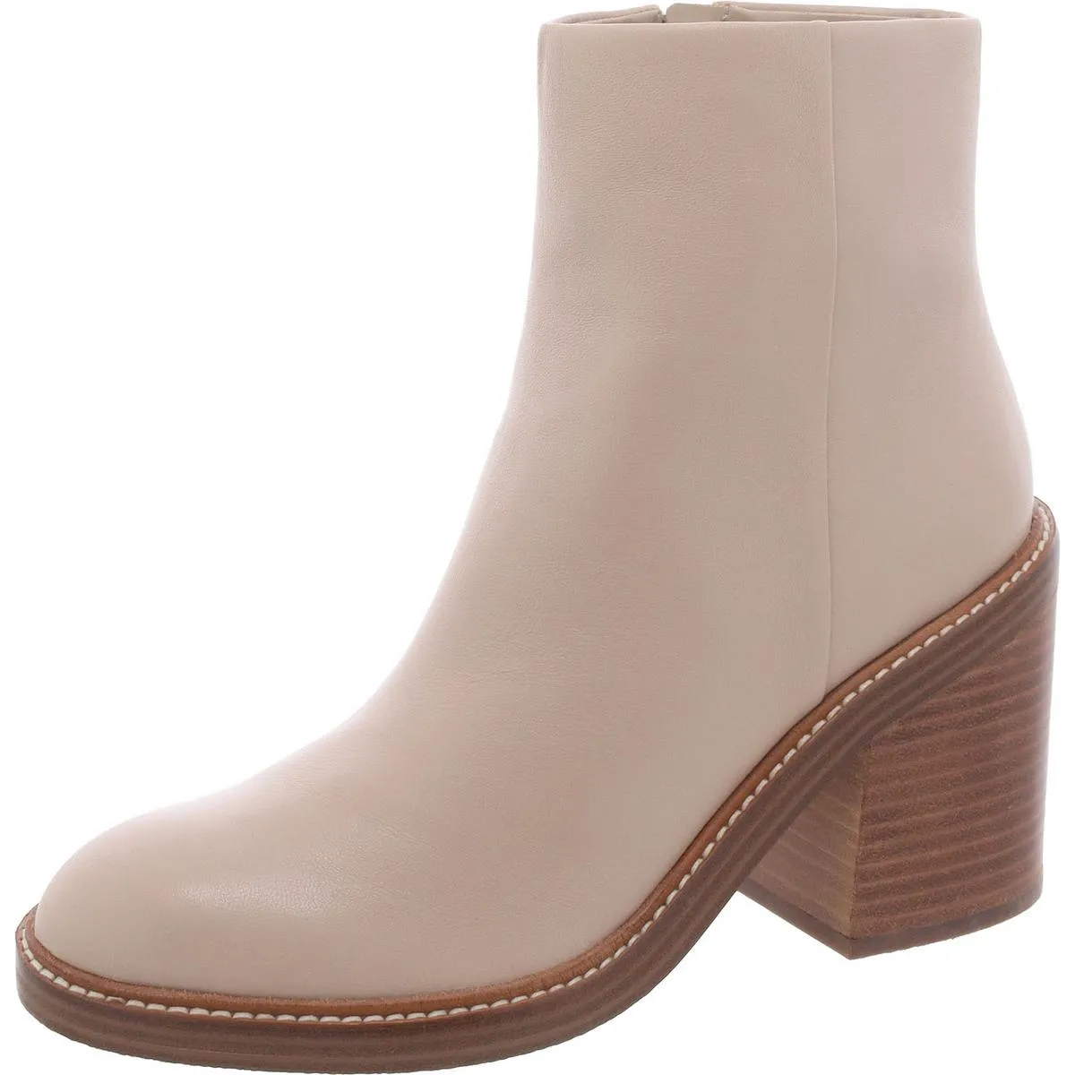 Haleena Womens Suede Almond Toe Ankle Boots