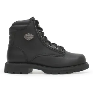 Harley Davidson Clarkson Full Grain Leather Men's Ankle Boots