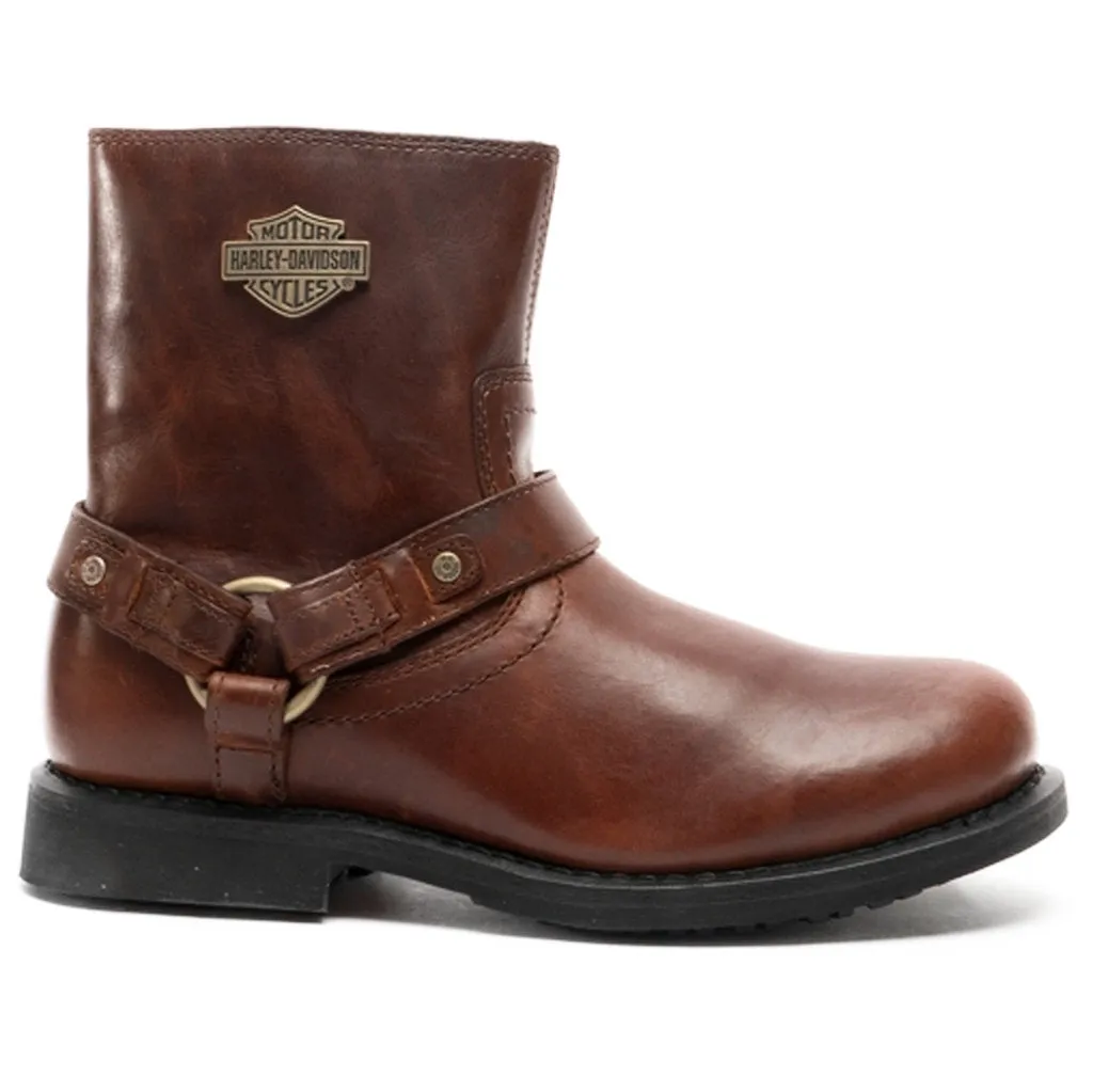 Harley Davidson Scout Full Grain Leather Men's Harness Riding Boots