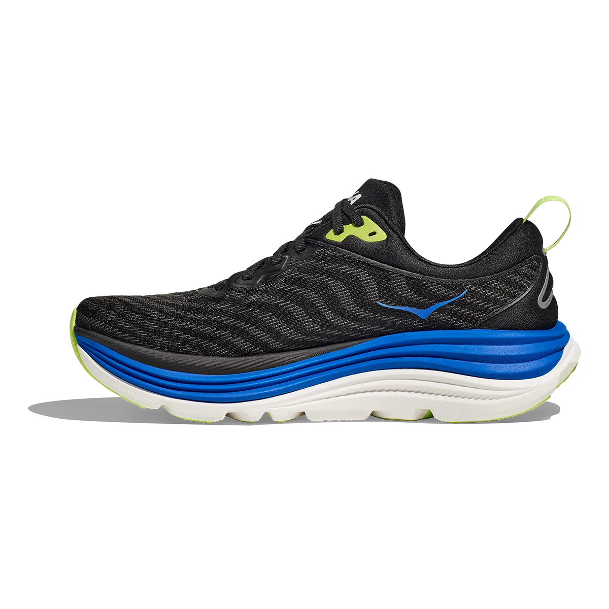 Hoka Gaviota 5 - Black - Electric Cobalt