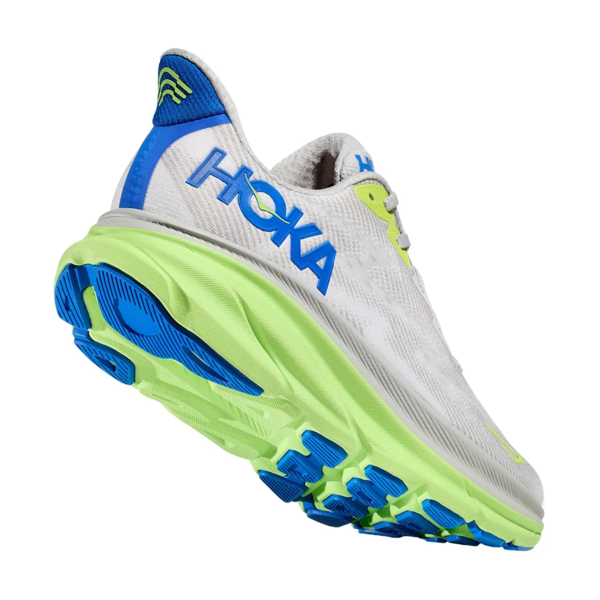 Hoka One One Men's Clifton 9 Stardust/Electric Cobalt