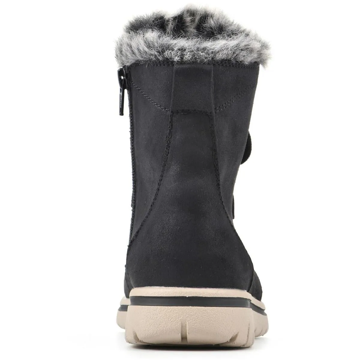 Holly Womens Faux Leather Ankle Ankle Boots