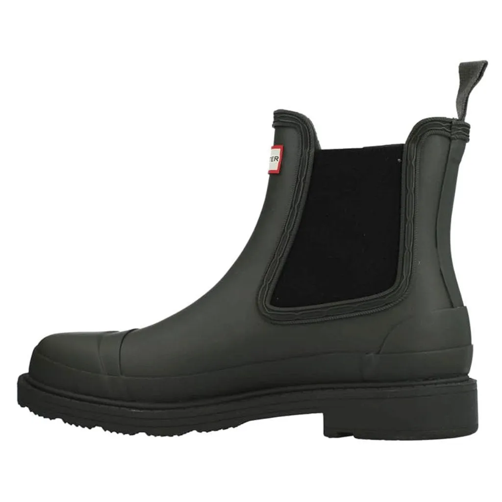 Hunter Commando Synthetic Women's Chelsea Boots