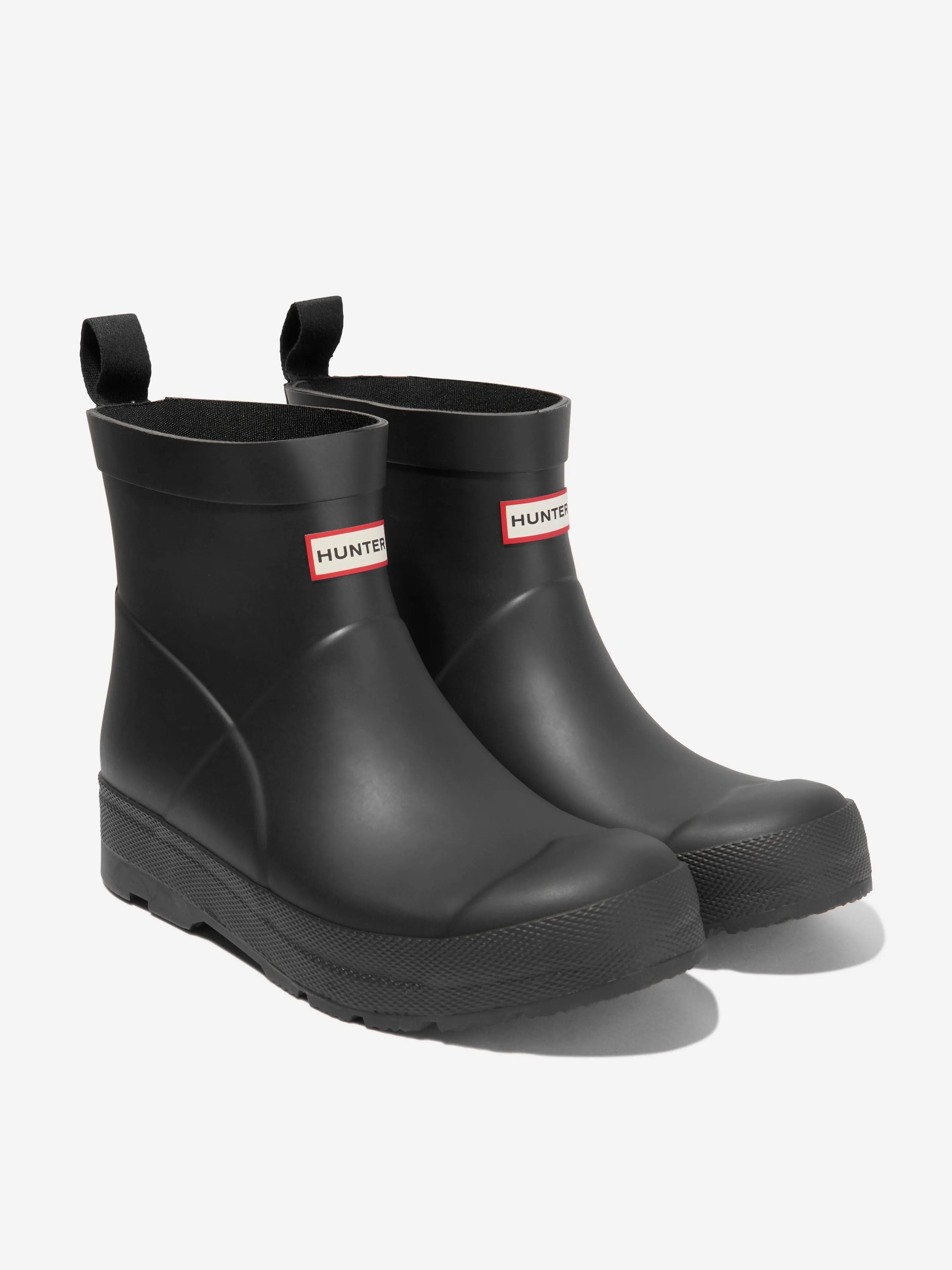 Hunter Kids Play Wellington Boots in Black