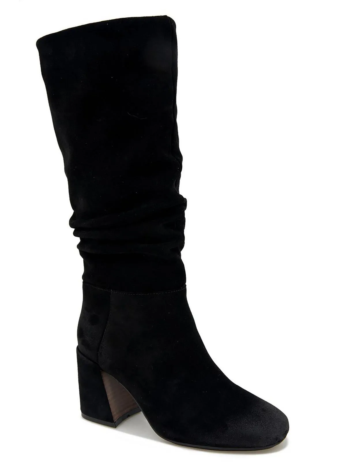 Iman Womens Leather X Mid-Calf Boots