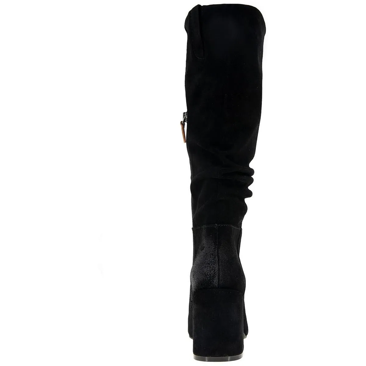 Iman Womens Leather X Mid-Calf Boots