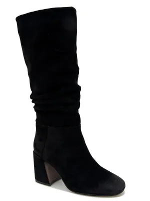 Iman Womens Leather X Mid-Calf Boots