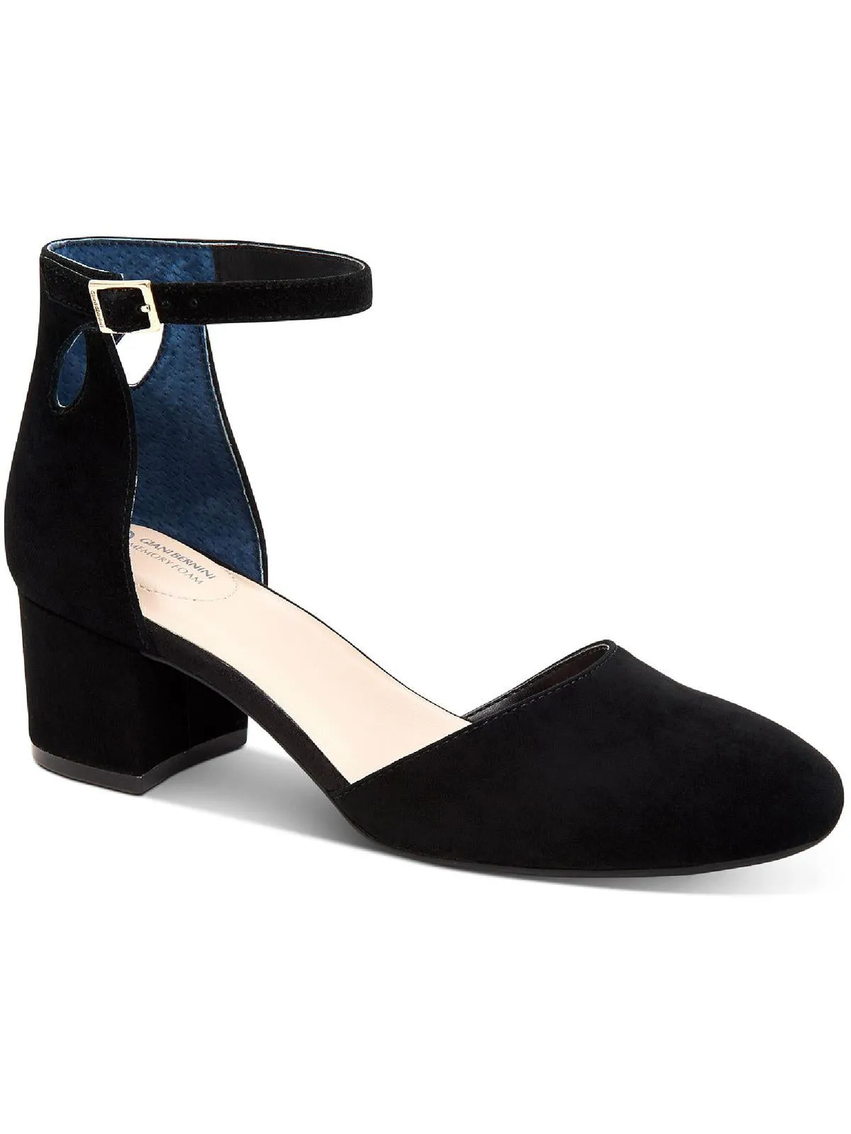 Izzeel Womens Adjustable Ankle Strap Block Heels