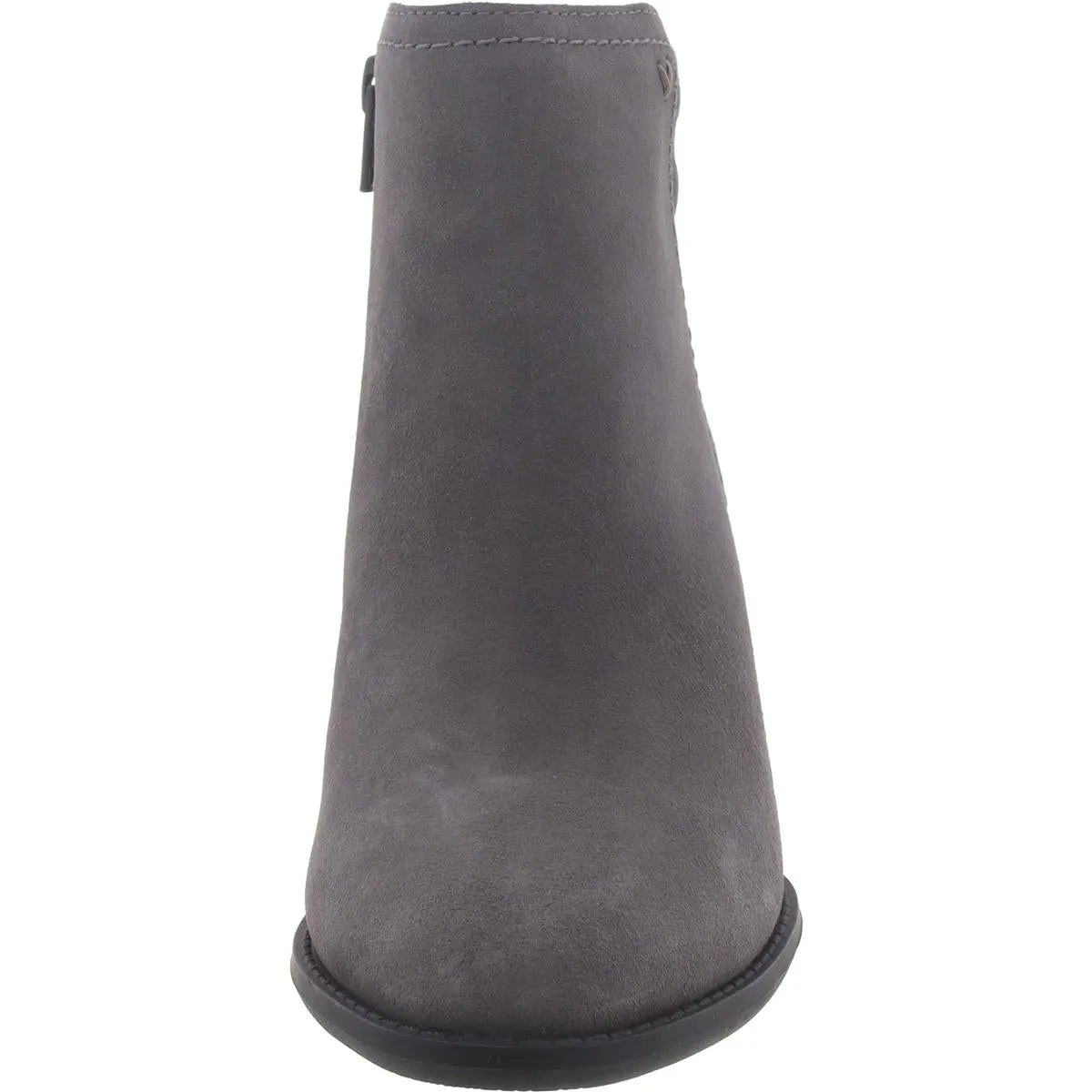 Jessie Womens Suede Almond Toe Ankle Boots