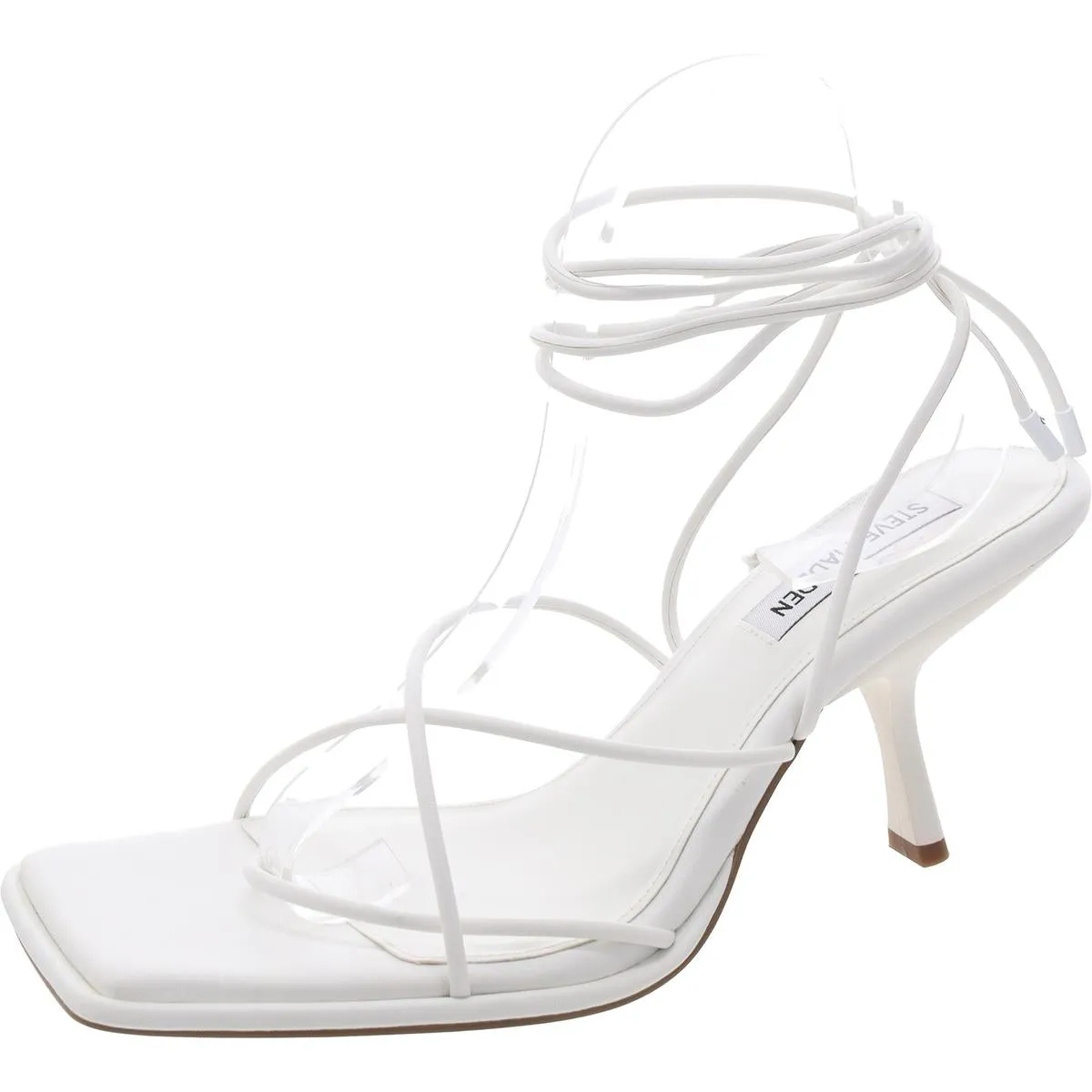 Jolene Womens Strappy Leather Ankle Strap