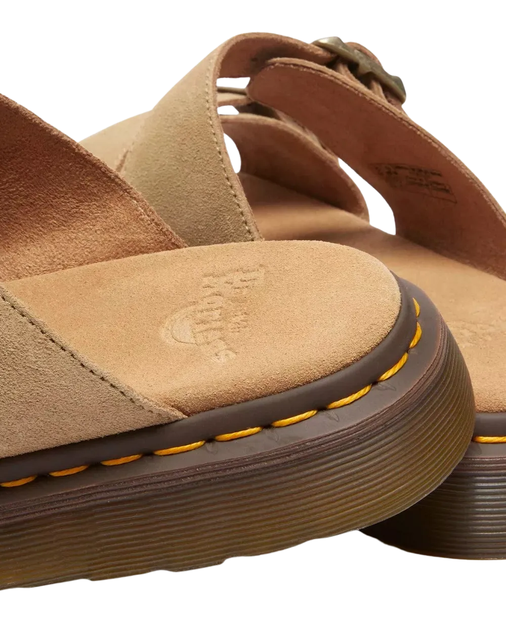 Josef Bronx Suede Sandals in Savannah Tan