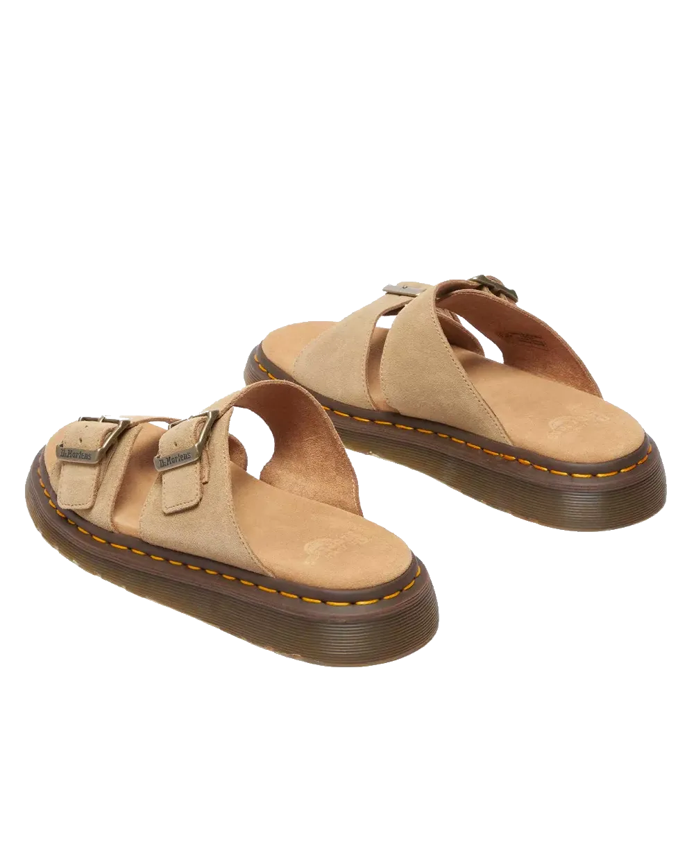 Josef Bronx Suede Sandals in Savannah Tan