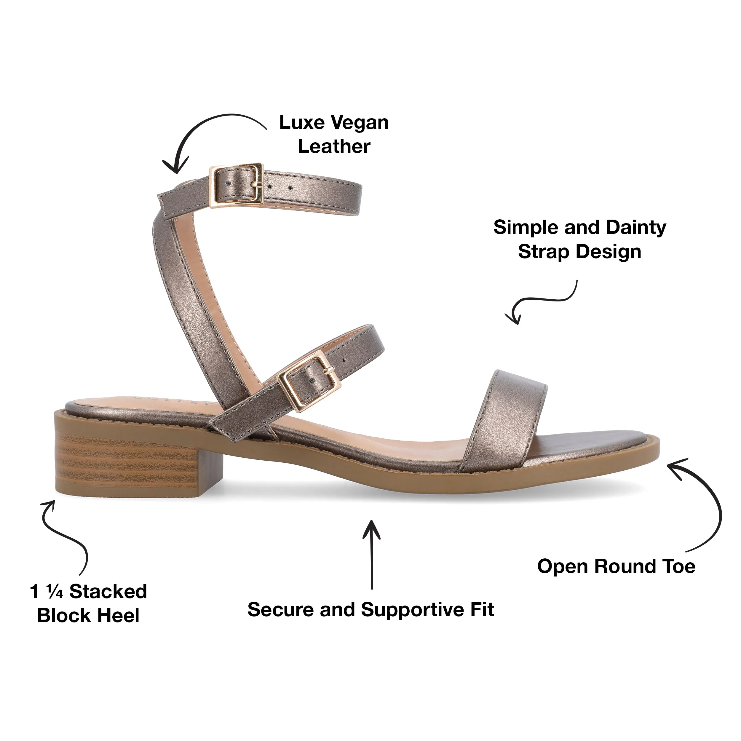 Journee Collection Women's Gigie Sandals