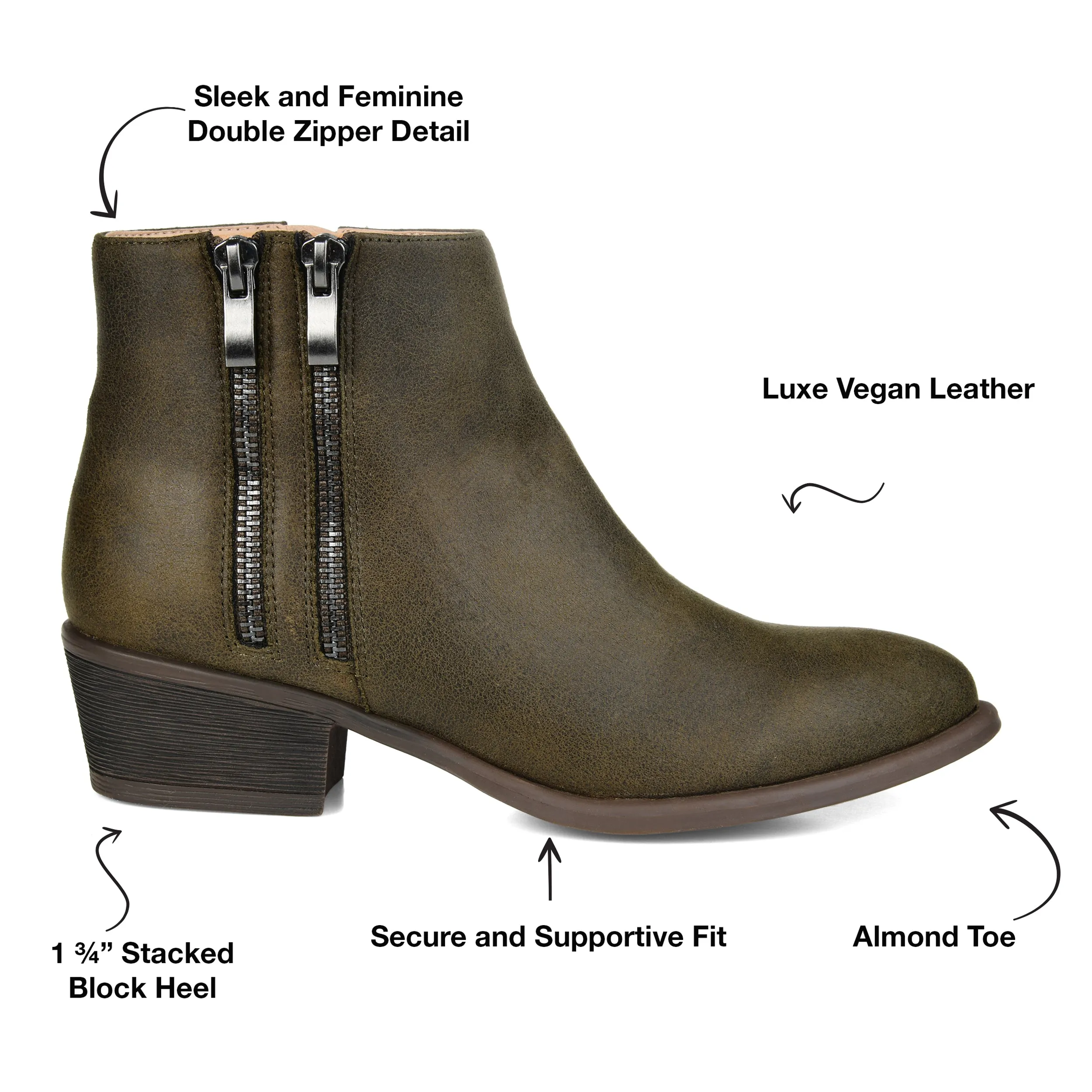 Journee Collection Women's Jayda Bootie