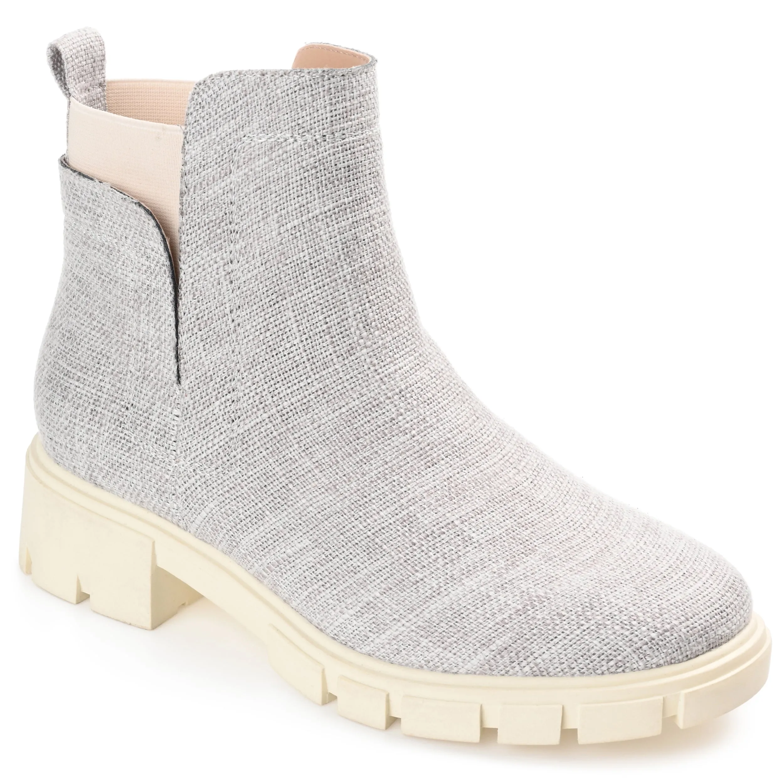 Journee Collection Womens Jeeva Tru Comfort Foam Inside Zip Block Heel Booties