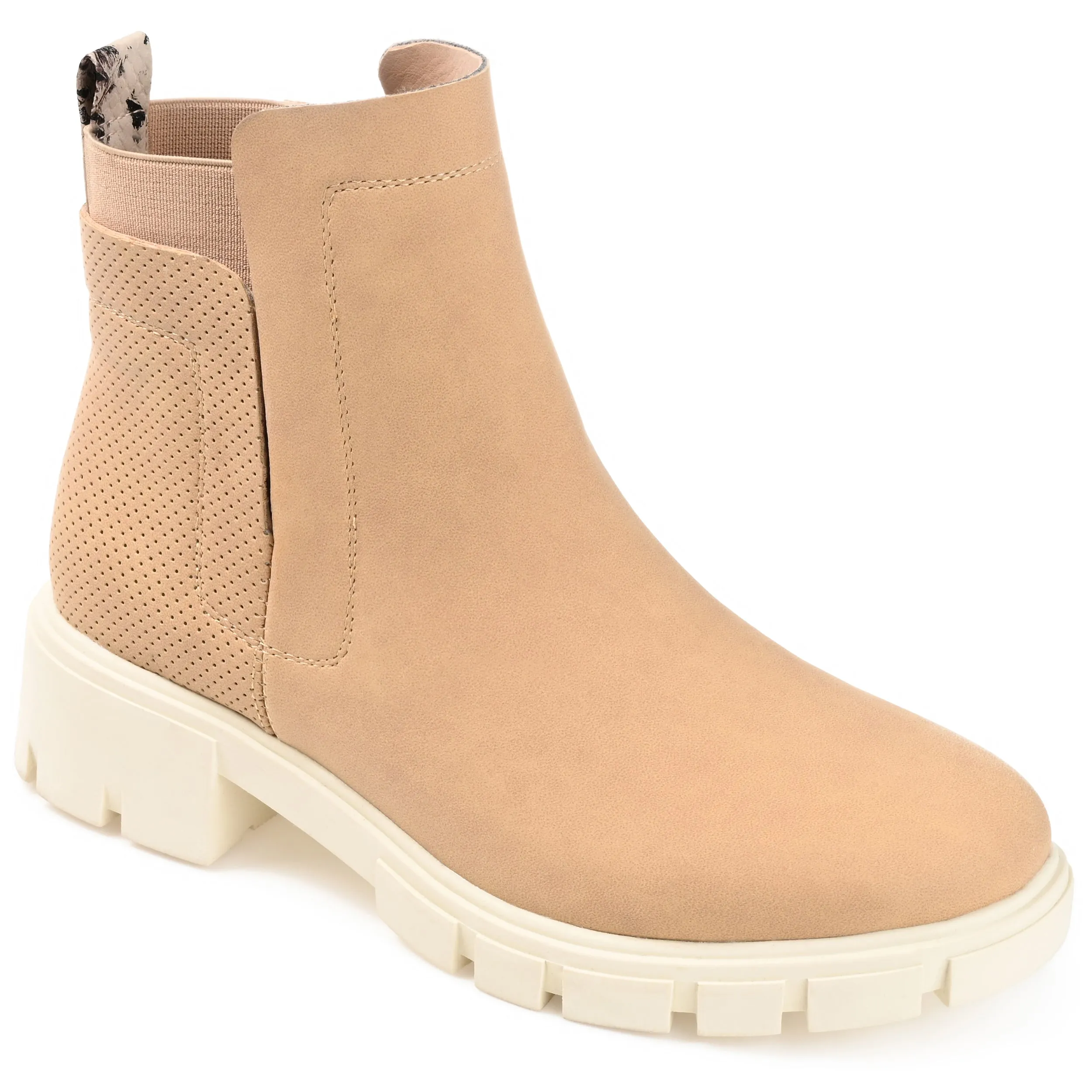 Journee Collection Womens Jeeva Tru Comfort Foam Inside Zip Block Heel Booties