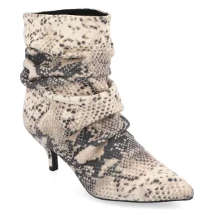 Journee Collection Womens Jo Tru Comfort Foam Pull On Kitten Heel Booties