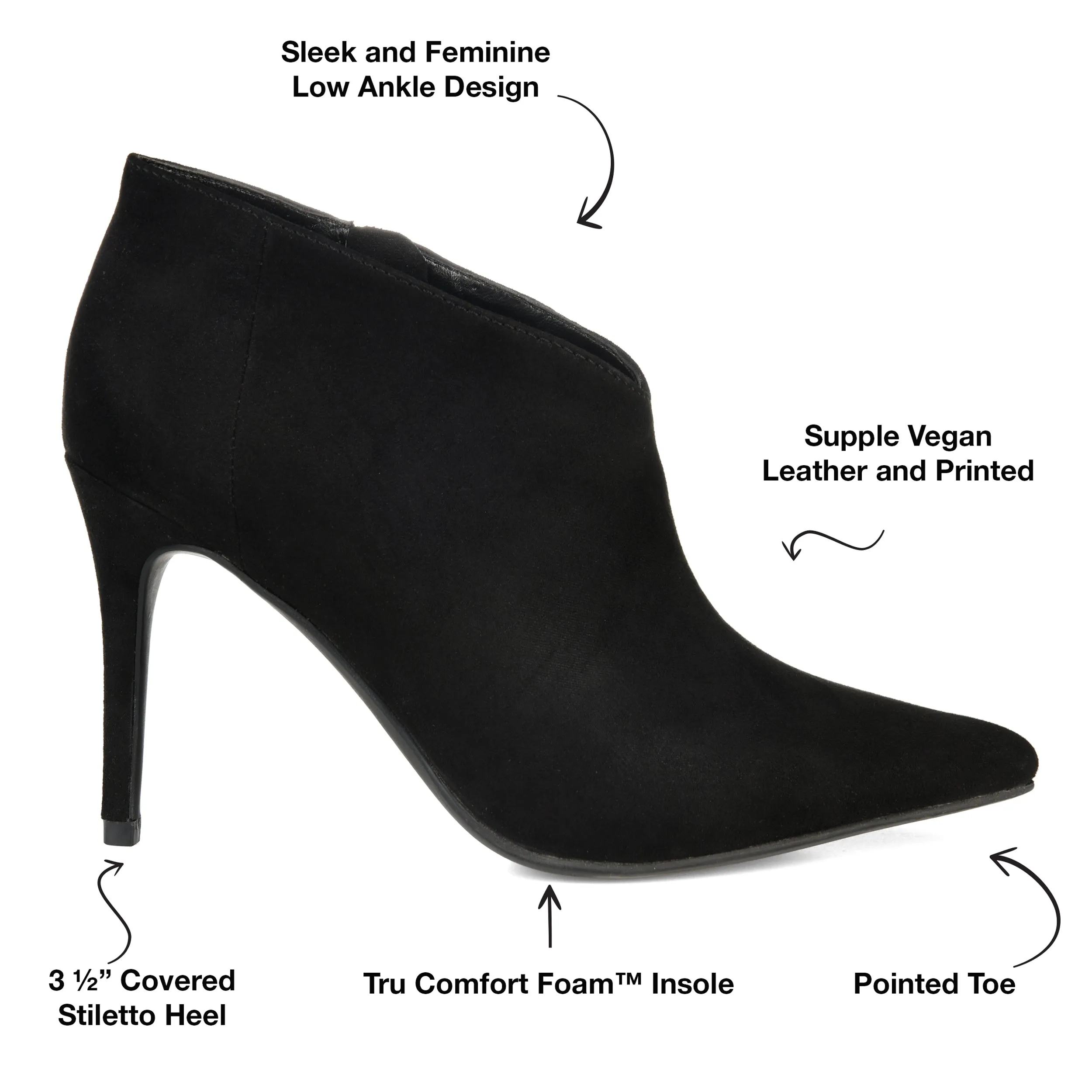 Journee Collection Women's Tru Comfort Foam Demmi Bootie