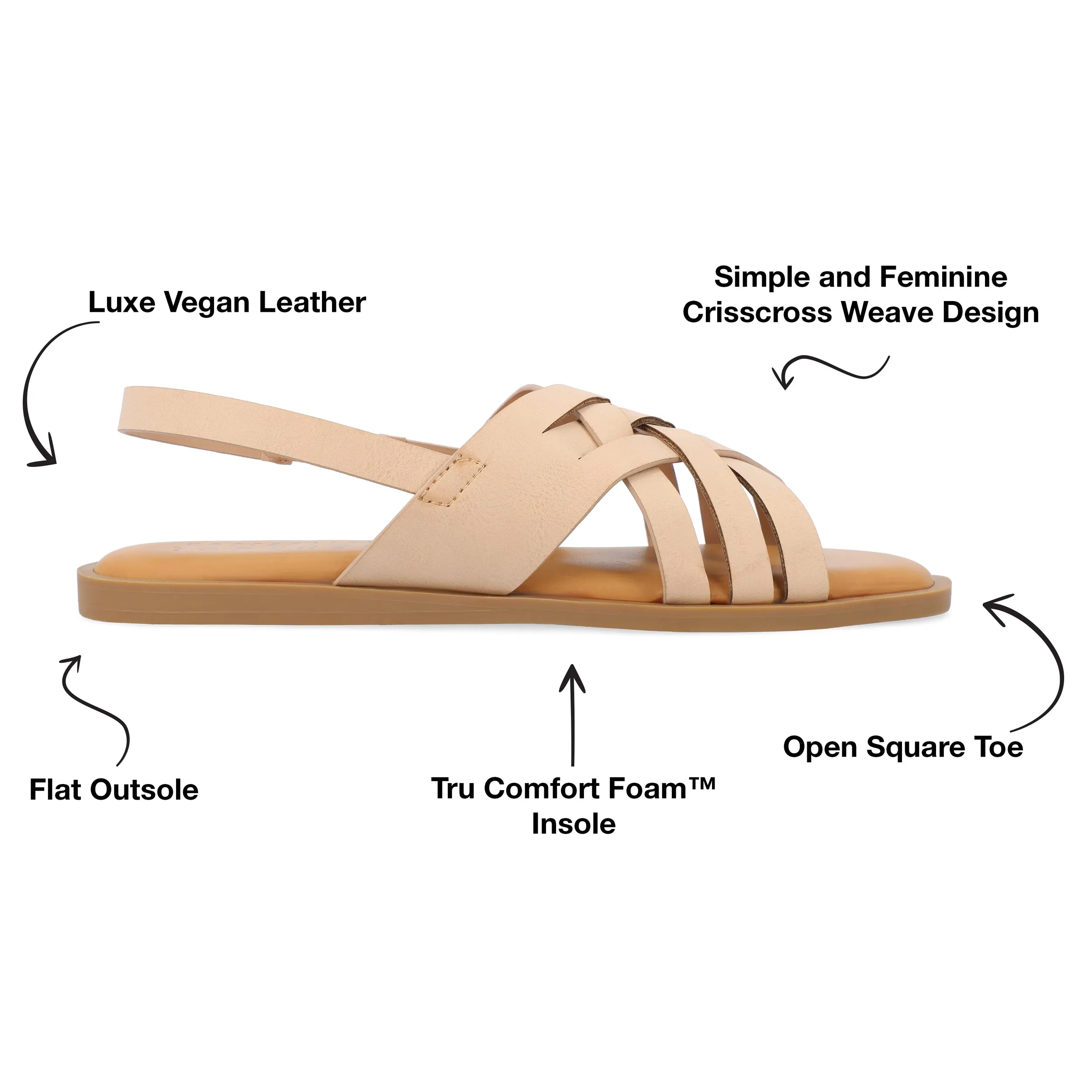Journee Collection Women's Tru Comfort Foam Merrin Sandal
