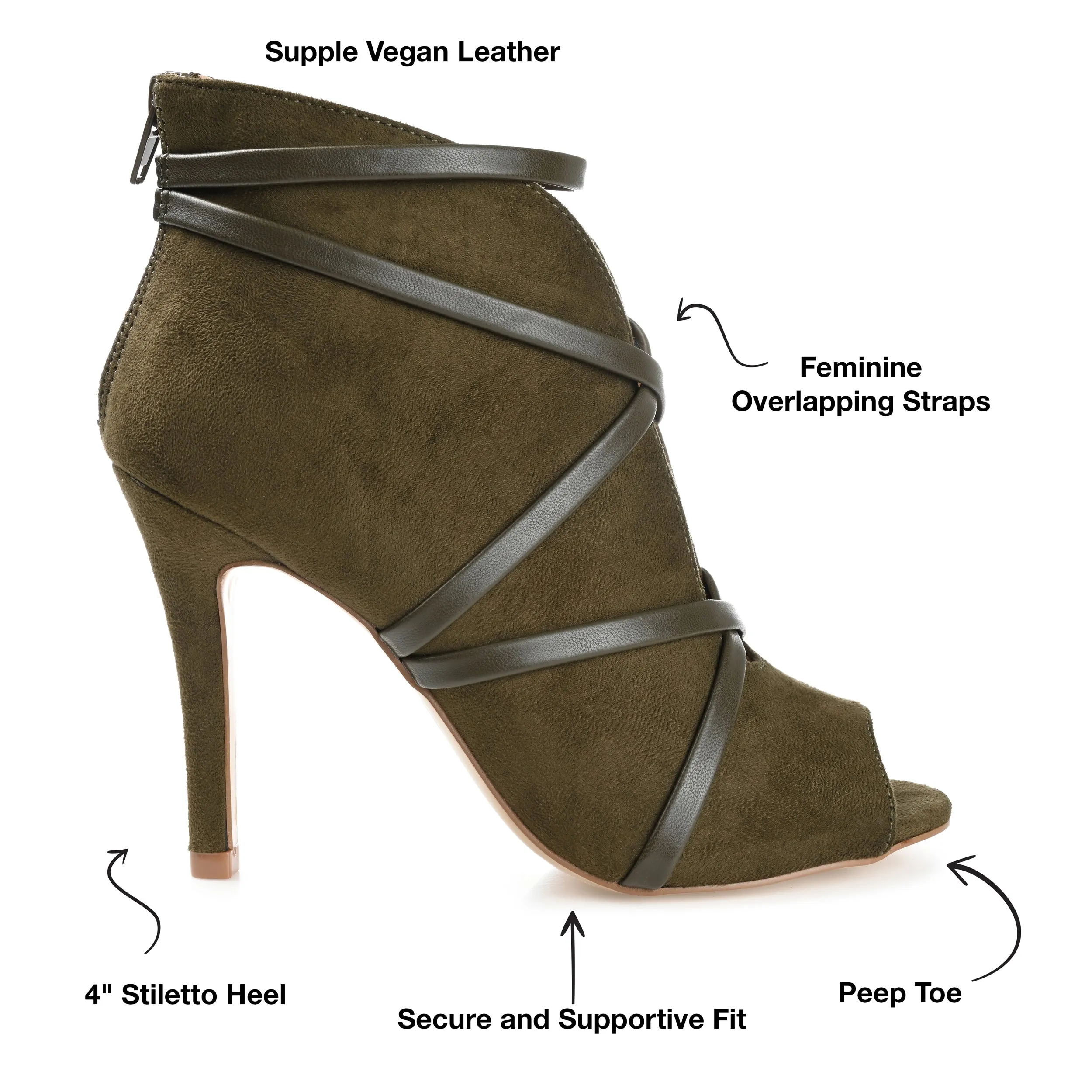 Journee Collection Women's Wide Width Samara Bootie