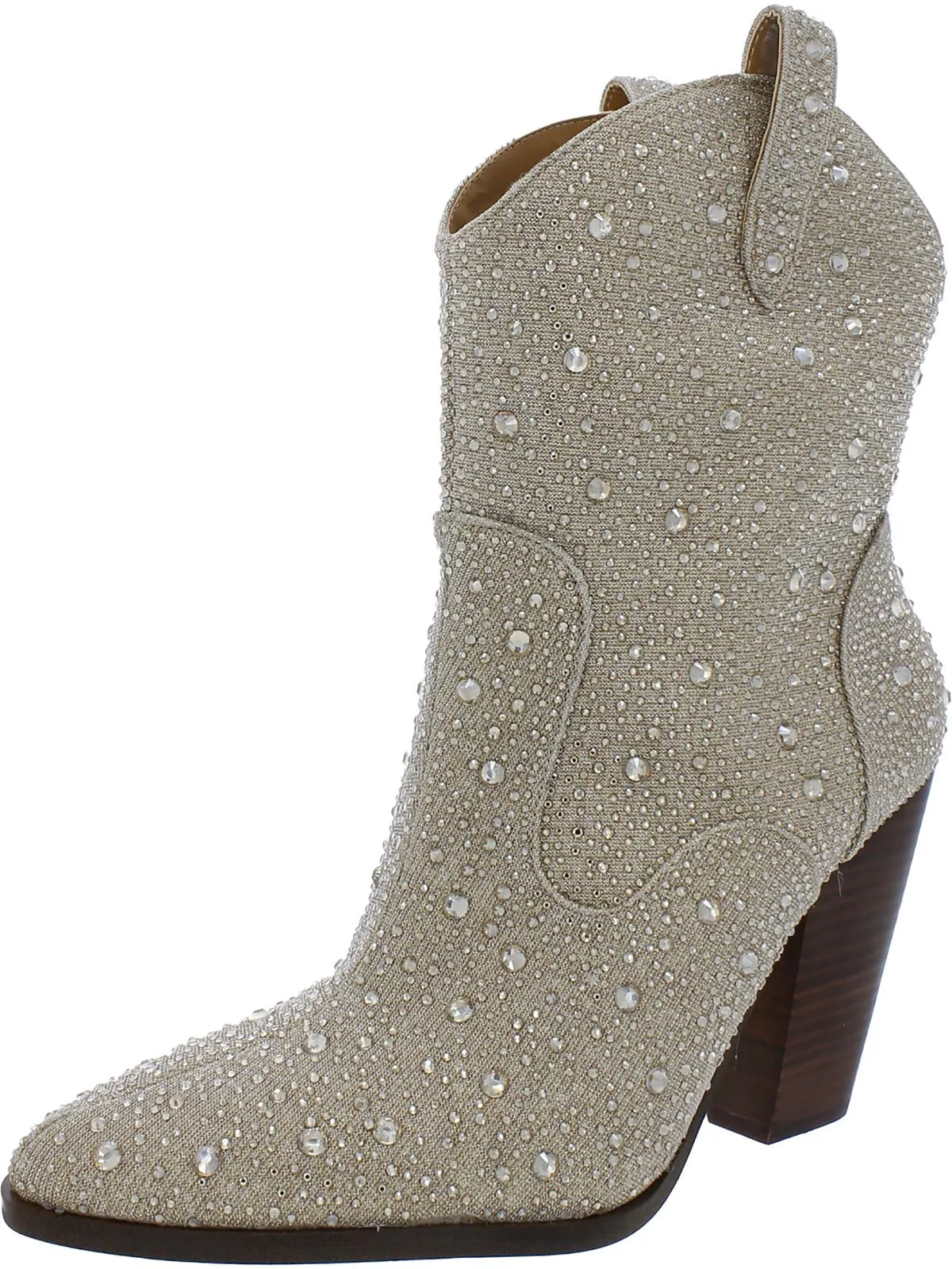 JSCISSELY Womens Ankle Bootsq Man Made Ankle Boots