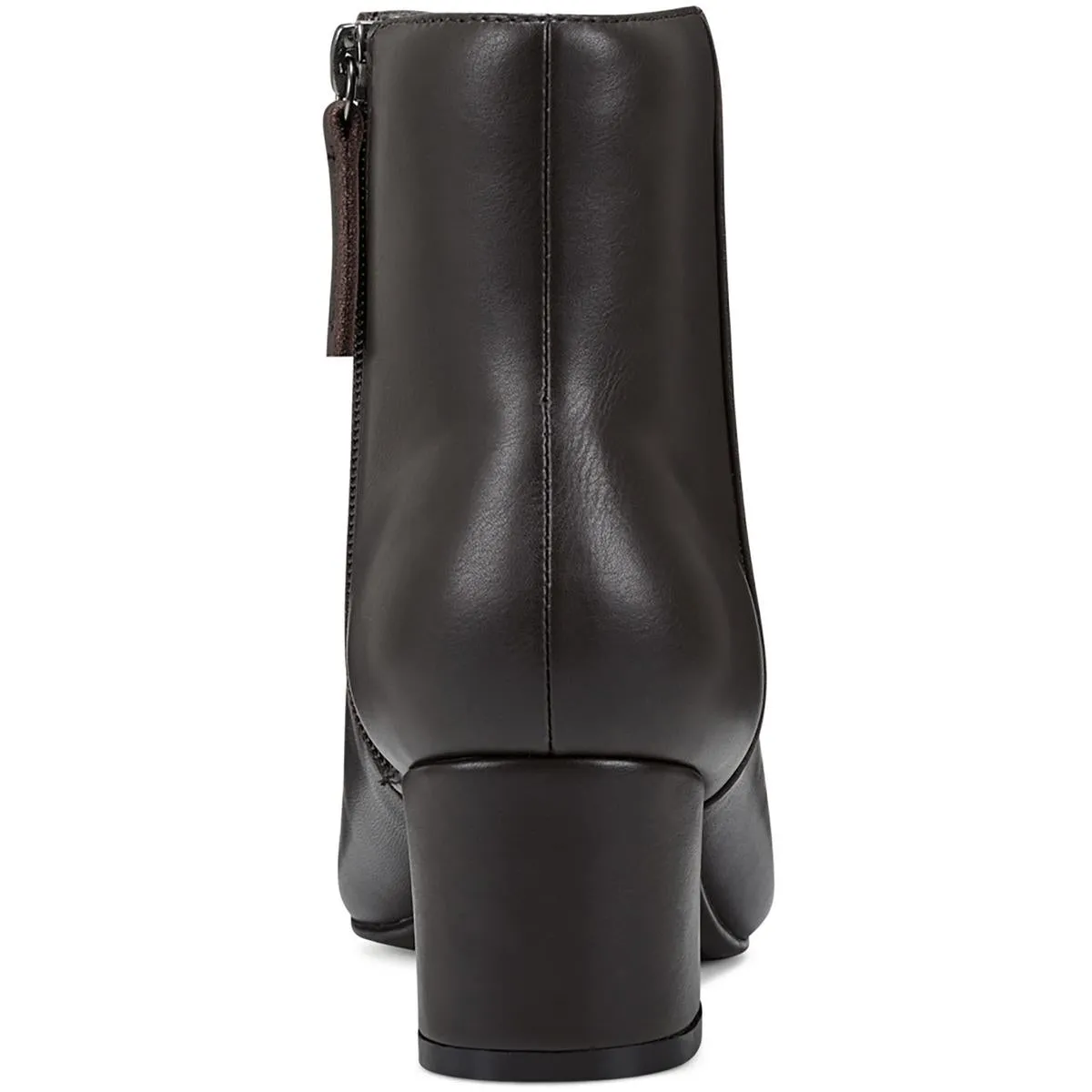 Karen Womens Leather Side Zip Ankle Boots