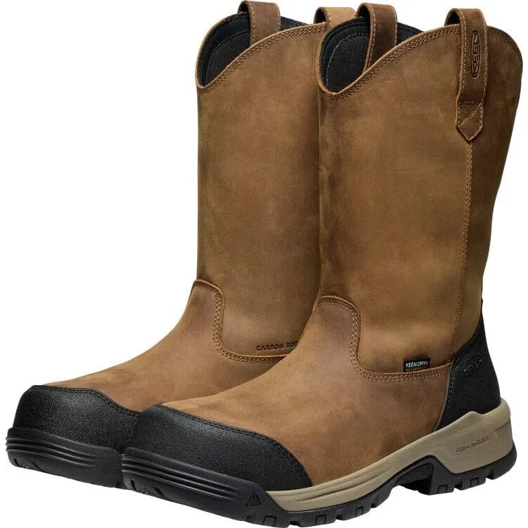 KEEN EVANSTON PULL-ON WATERPROOF (CARBON TOE) MEN'S MEDIUM AND WIDE