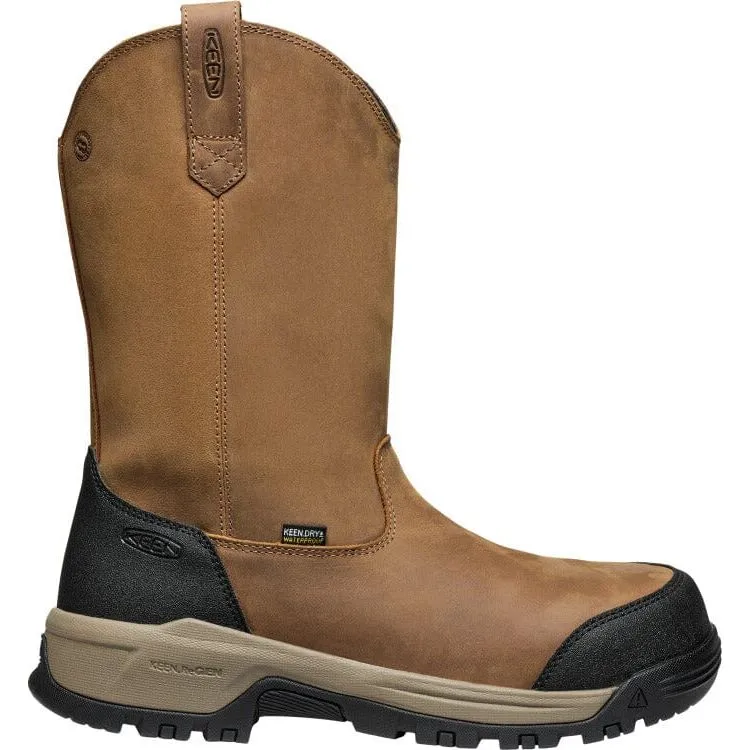KEEN EVANSTON PULL-ON WATERPROOF (CARBON TOE) MEN'S MEDIUM AND WIDE