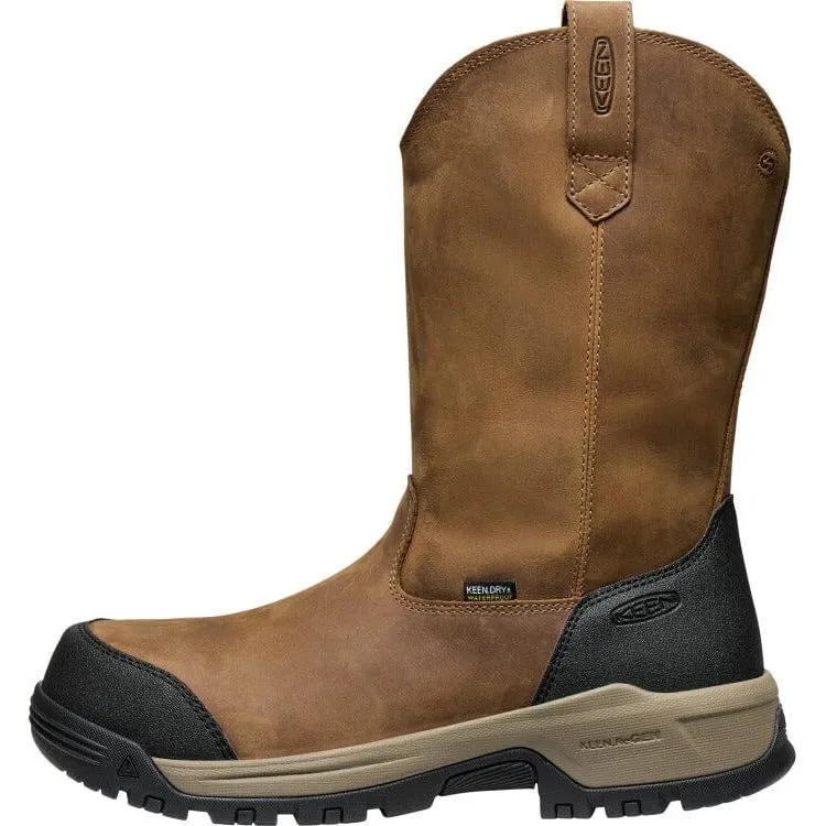 KEEN EVANSTON PULL-ON WATERPROOF (CARBON TOE) MEN'S MEDIUM AND WIDE