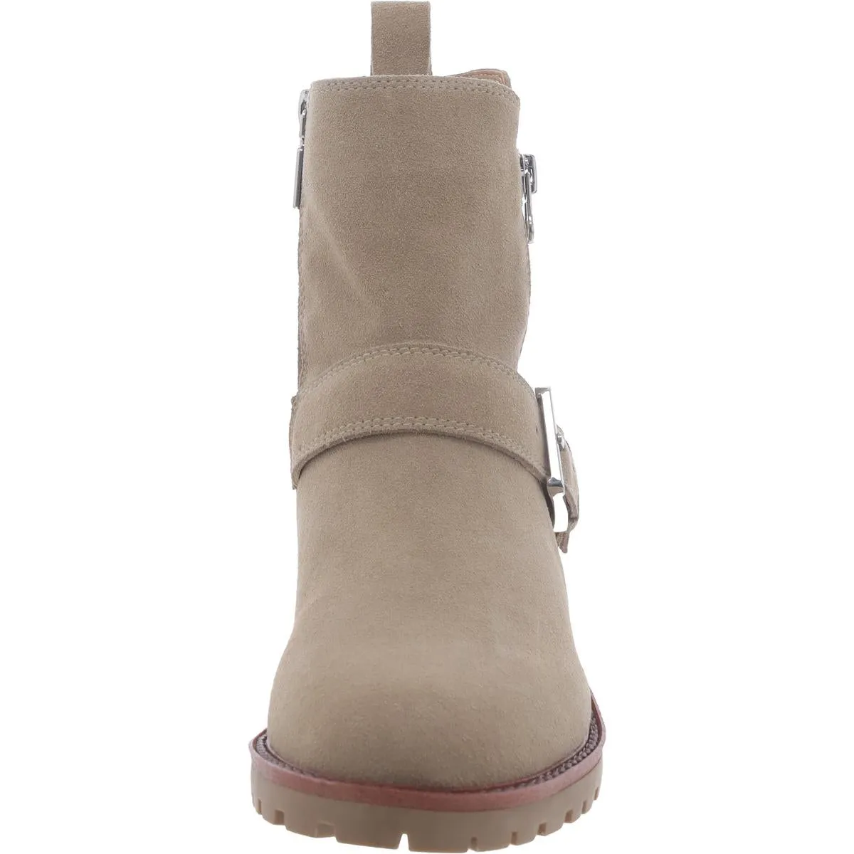 KIANA Womens Suede X Ankle Boots