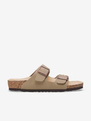 Kids Arizona Shearling Sandals in Beige