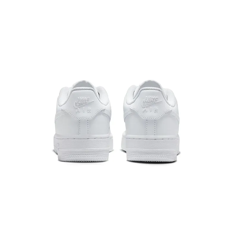 Kid's Grade School Air Force 1 LE White/White/White